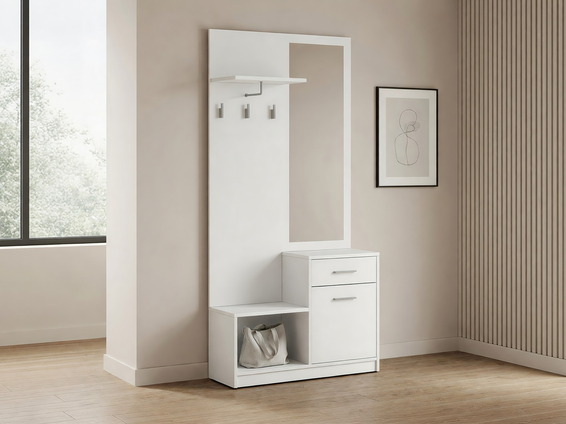 Entrésæt Novsore 121 (Hvid)