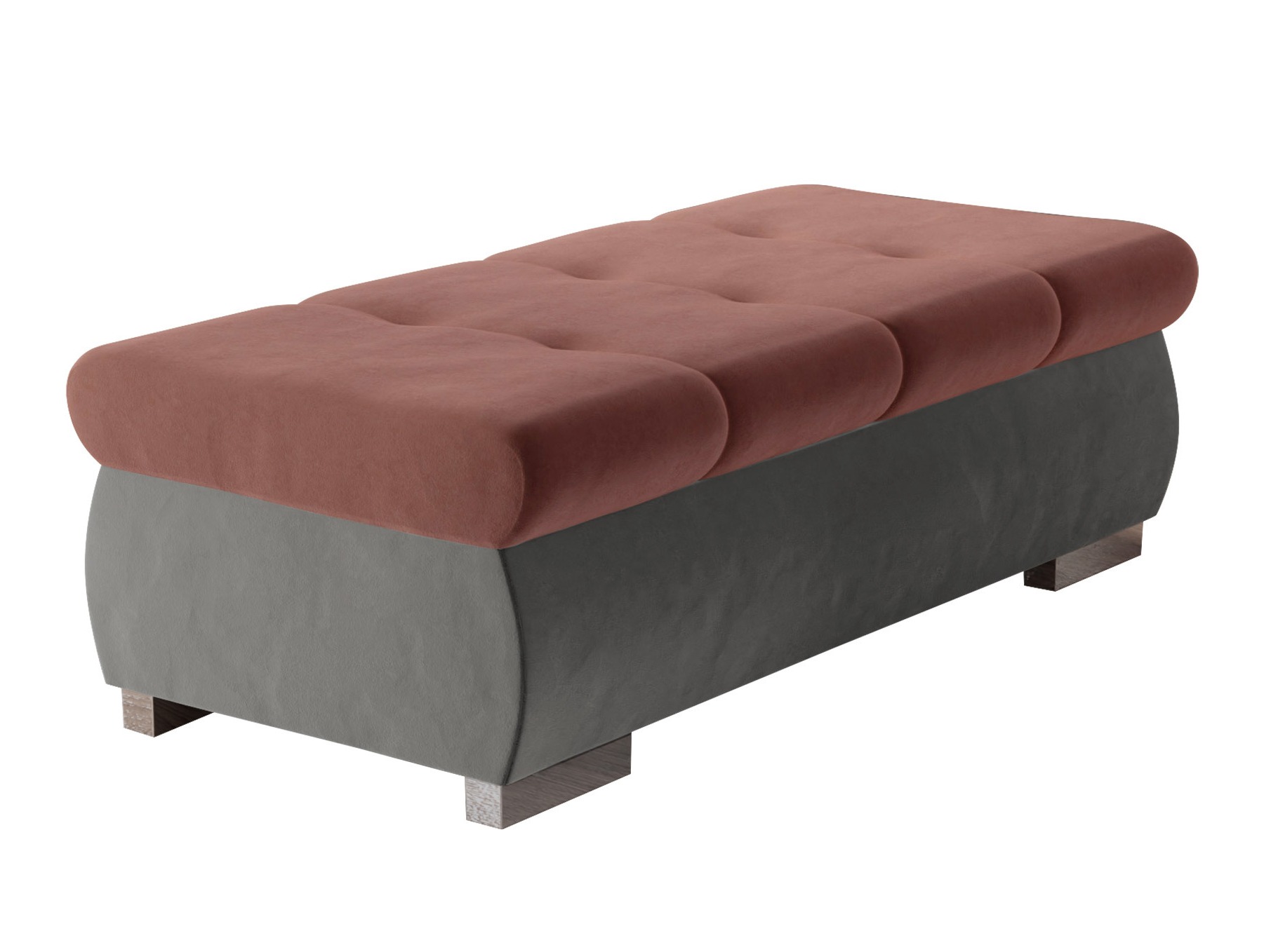 Polstret bænk Comfivo Nitor I (Magic Velvet 2217 + Magic Velvet 2258)