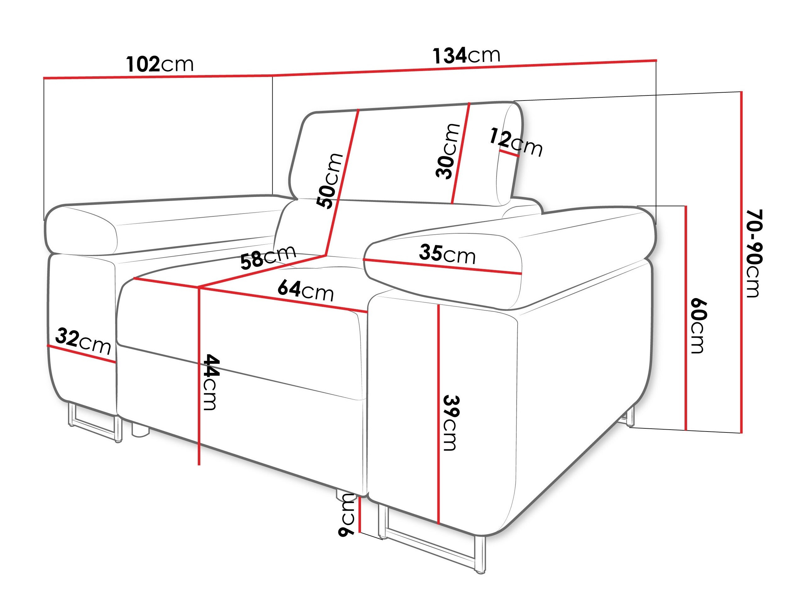 Lænestol Comfivo Vinetum (Manila 16)