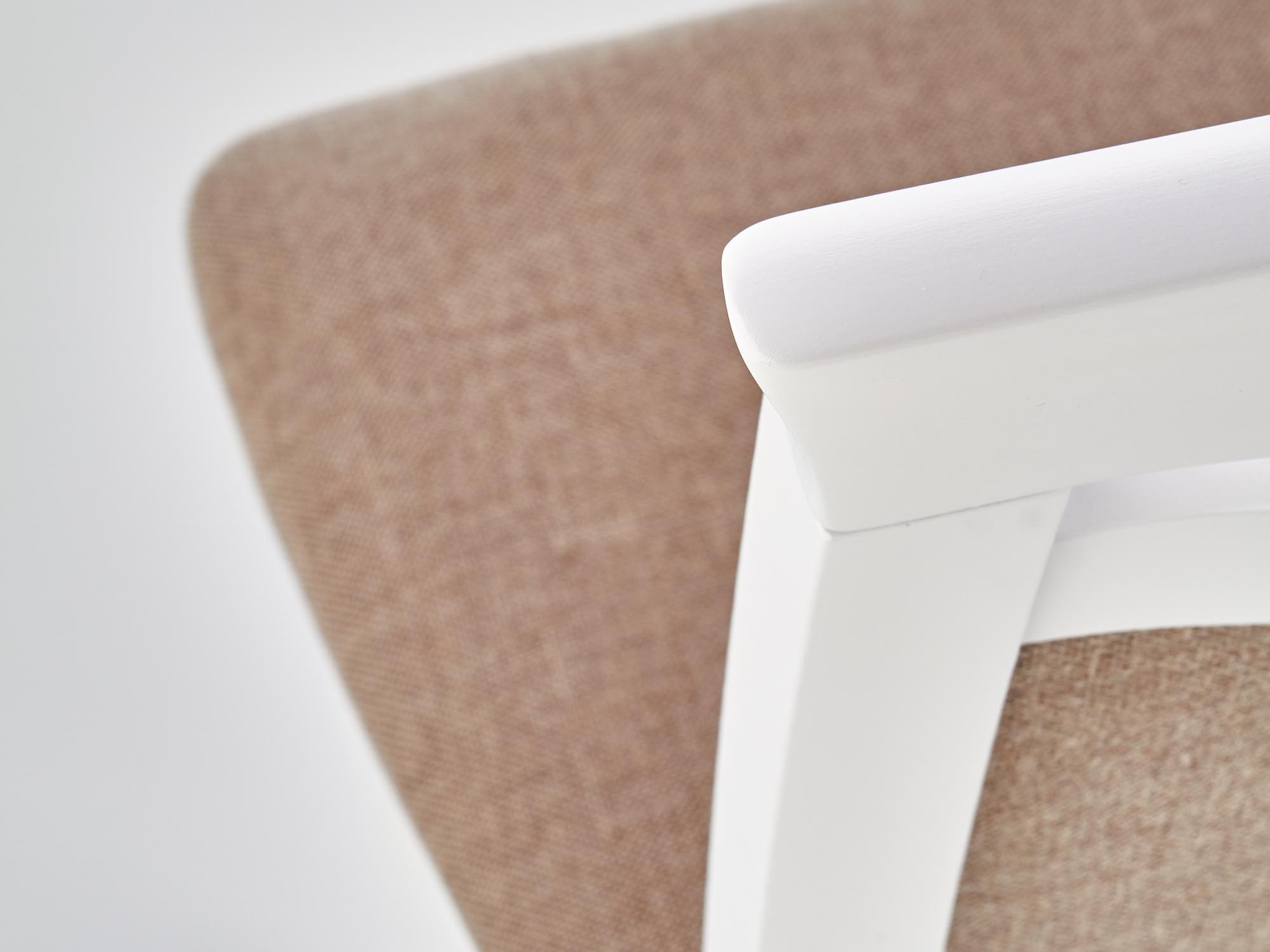 Stol Houston 578 (Hvid + Lysebrun)