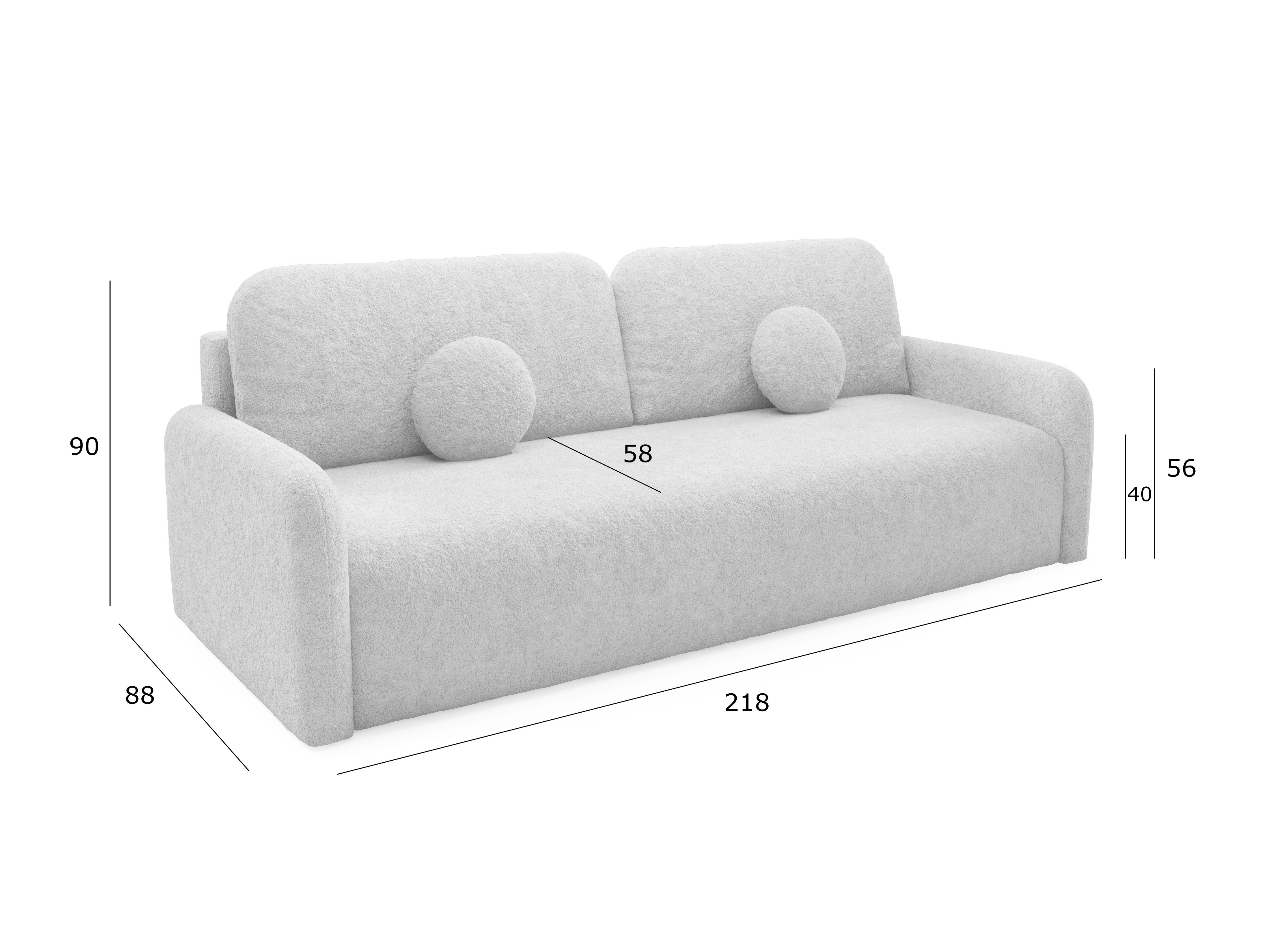 Sovesofa Greensboro 108
