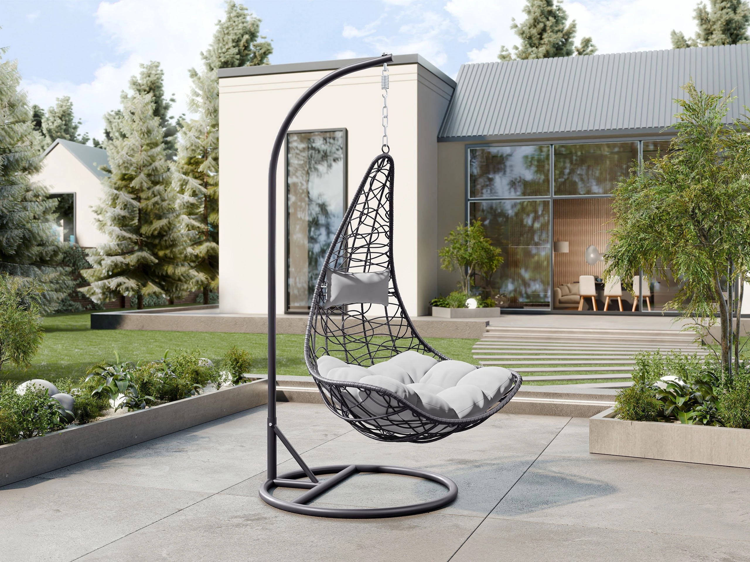 Hængestol Comfivo Figae (Grå)