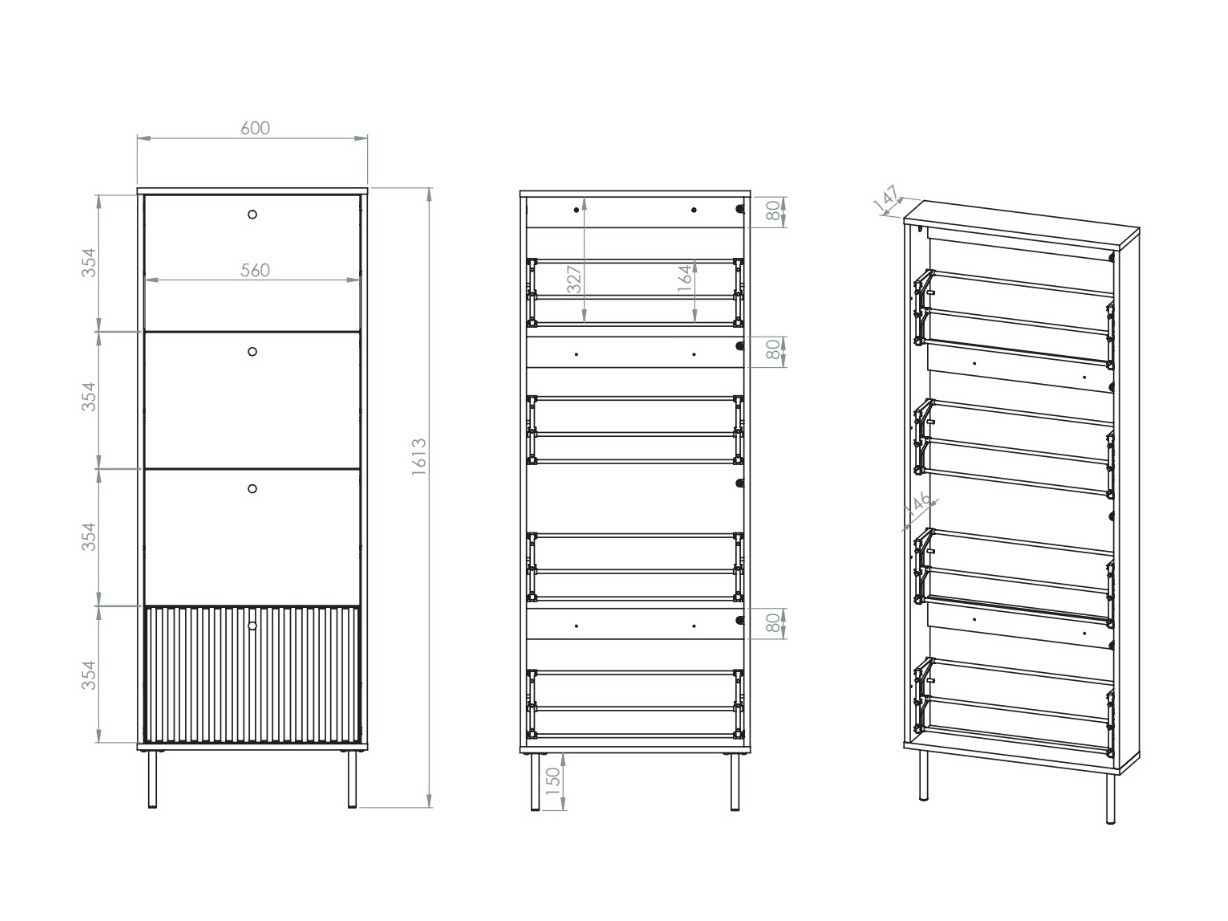 Entrésæt Marmeli 134