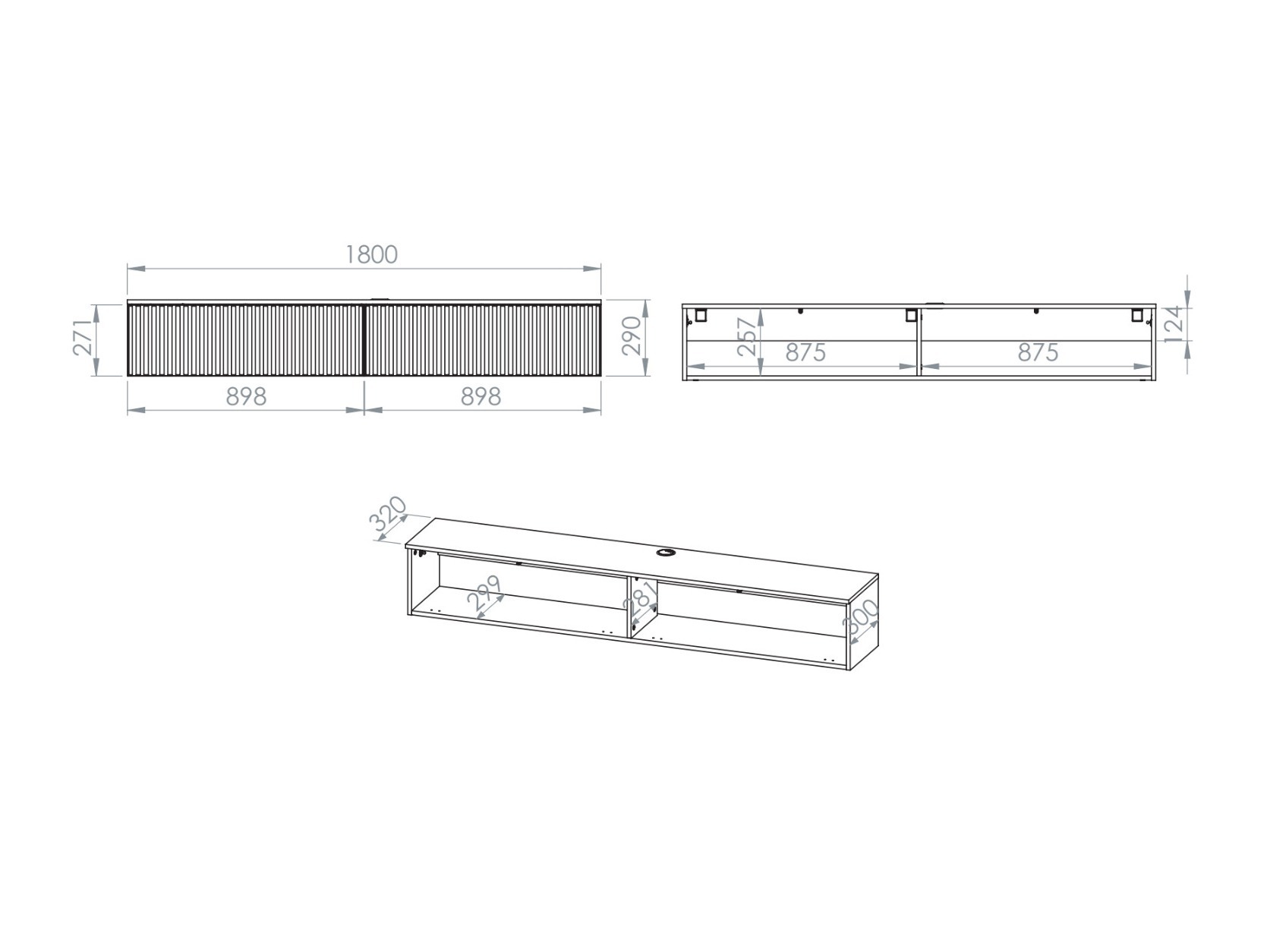 Stuemøbelsæt Marmeli 136