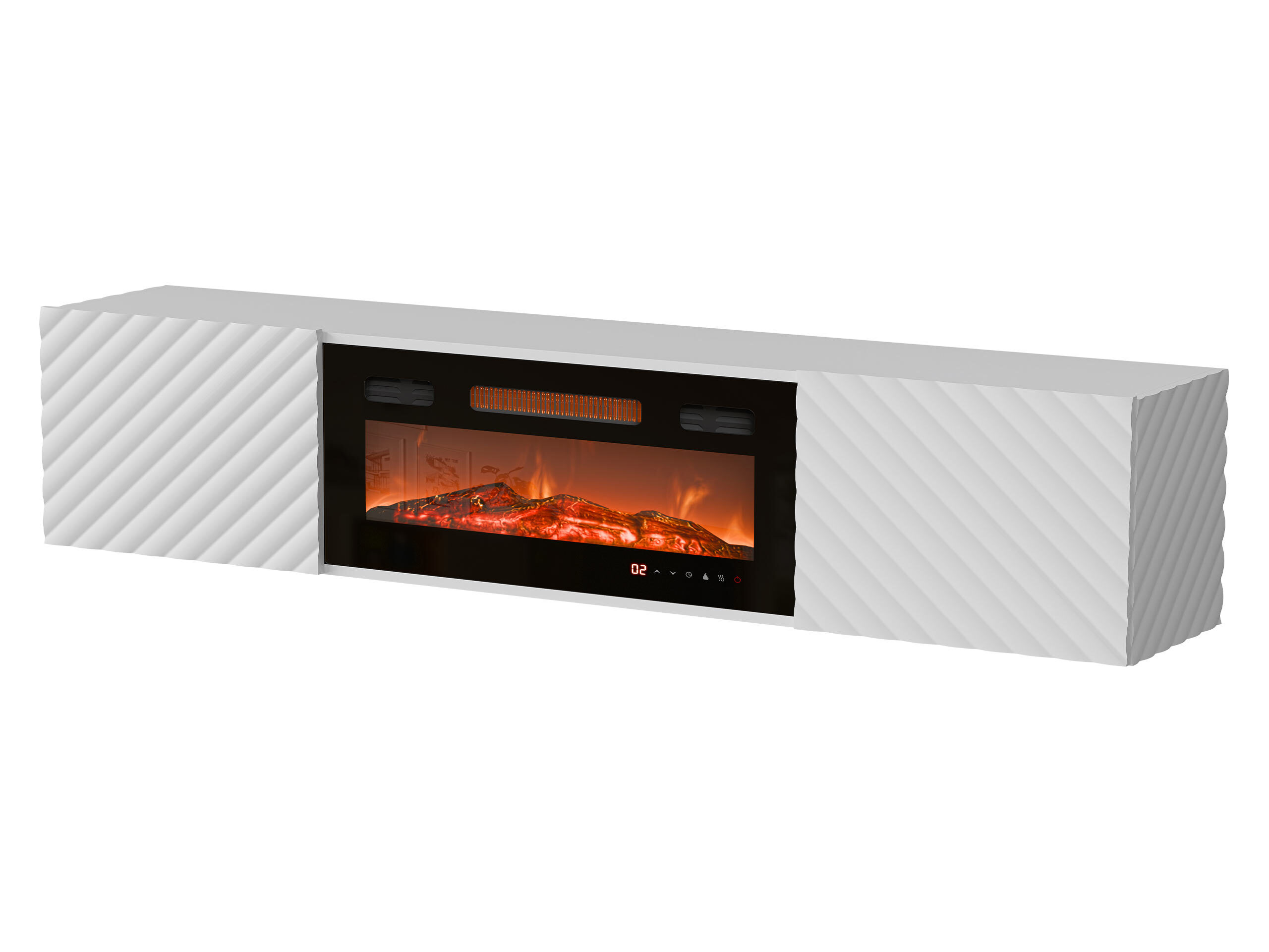 TV-bord Charlotte 207 (Hvid)