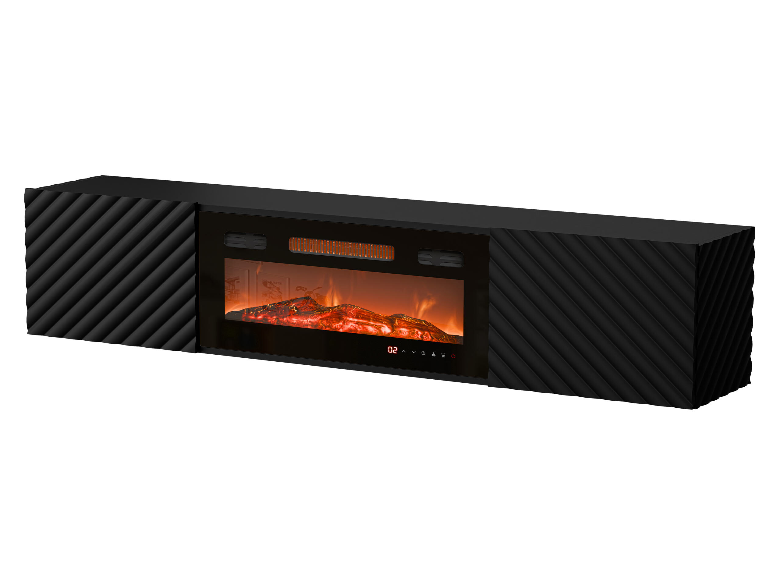 TV-bord Charlotte 207 (Sort)