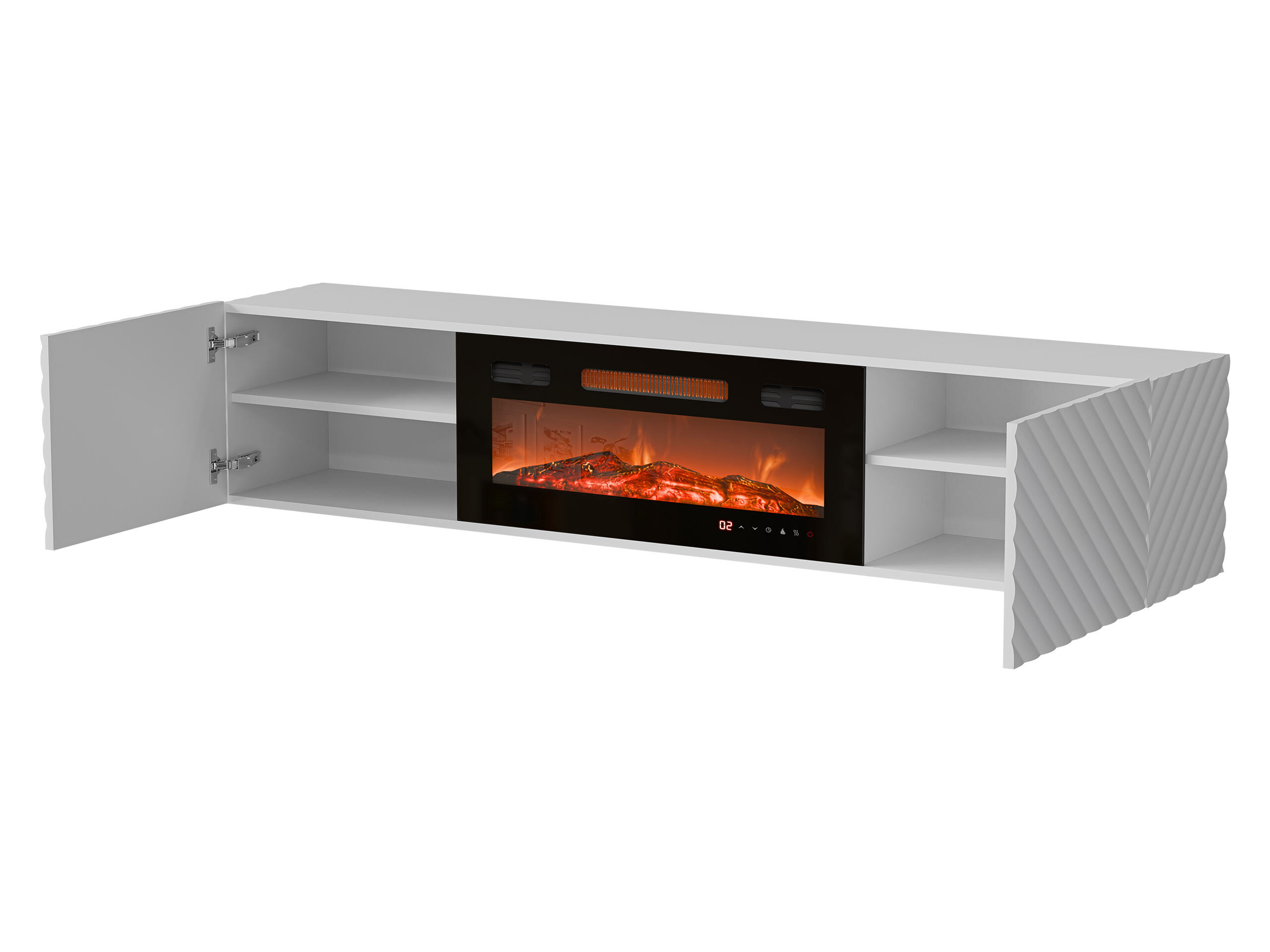 TV-bord Charlotte 207 (Sort)