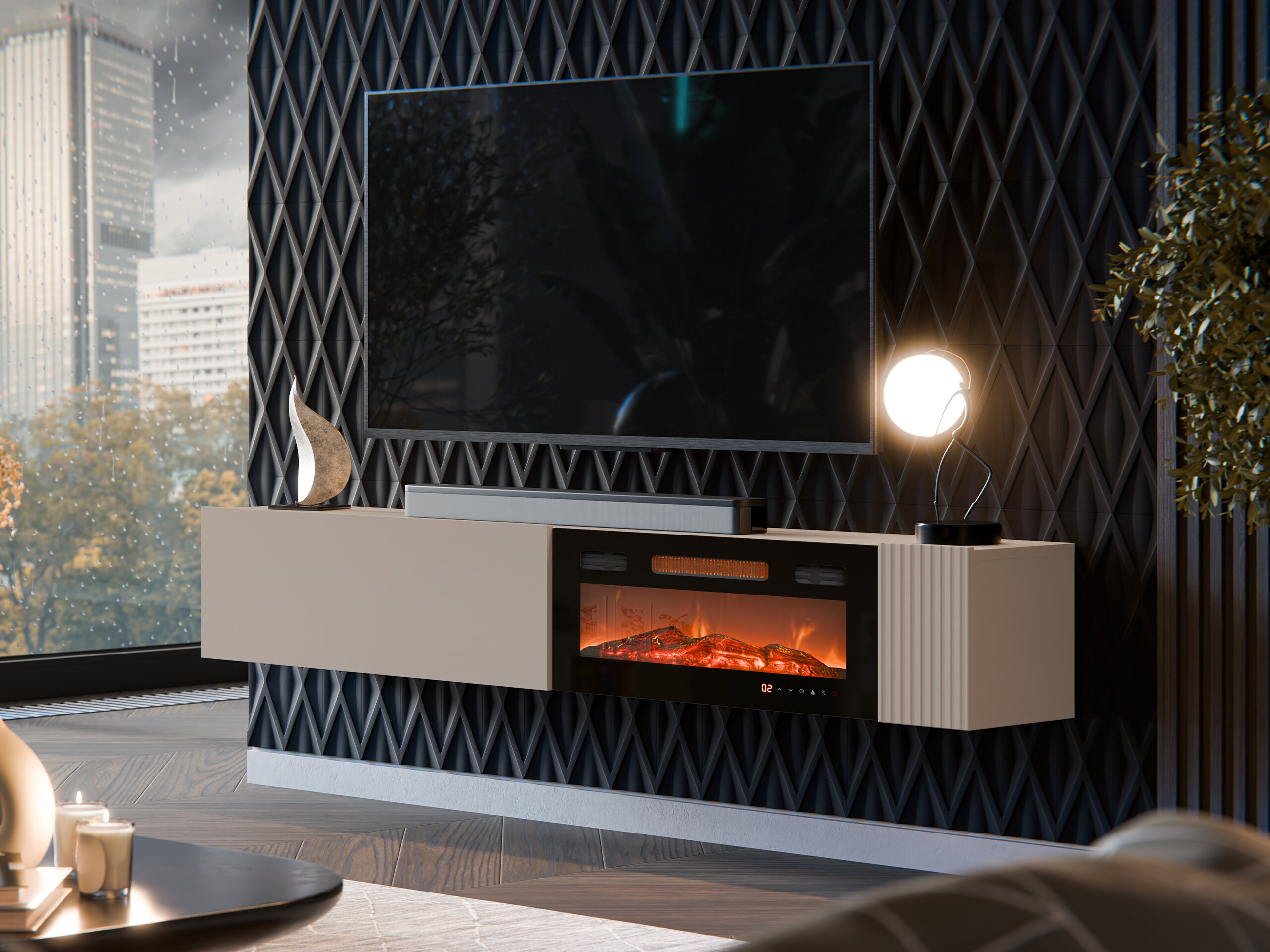 TV-bord Species I (Kashmir)