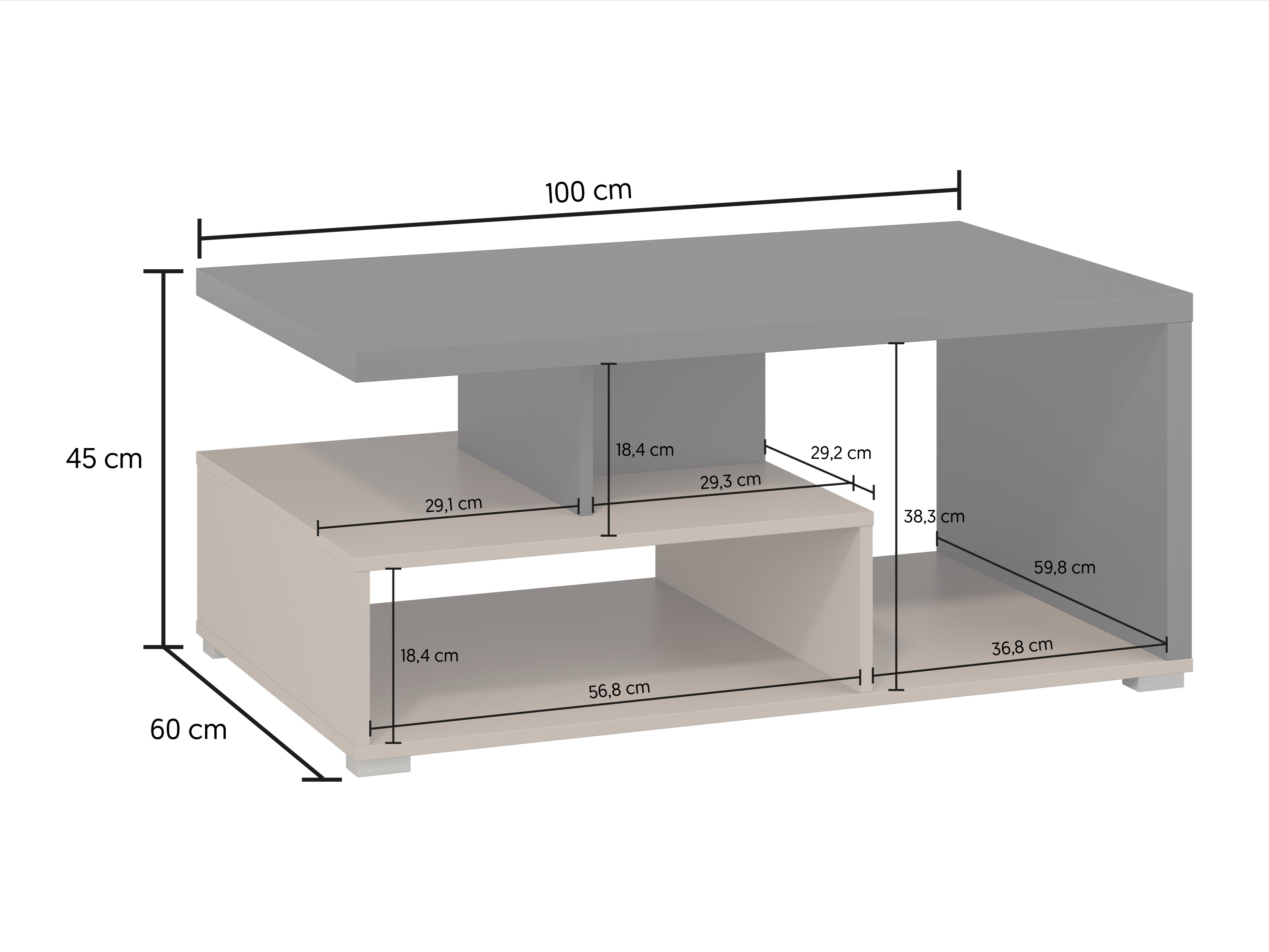 Sofabord Virvele 100