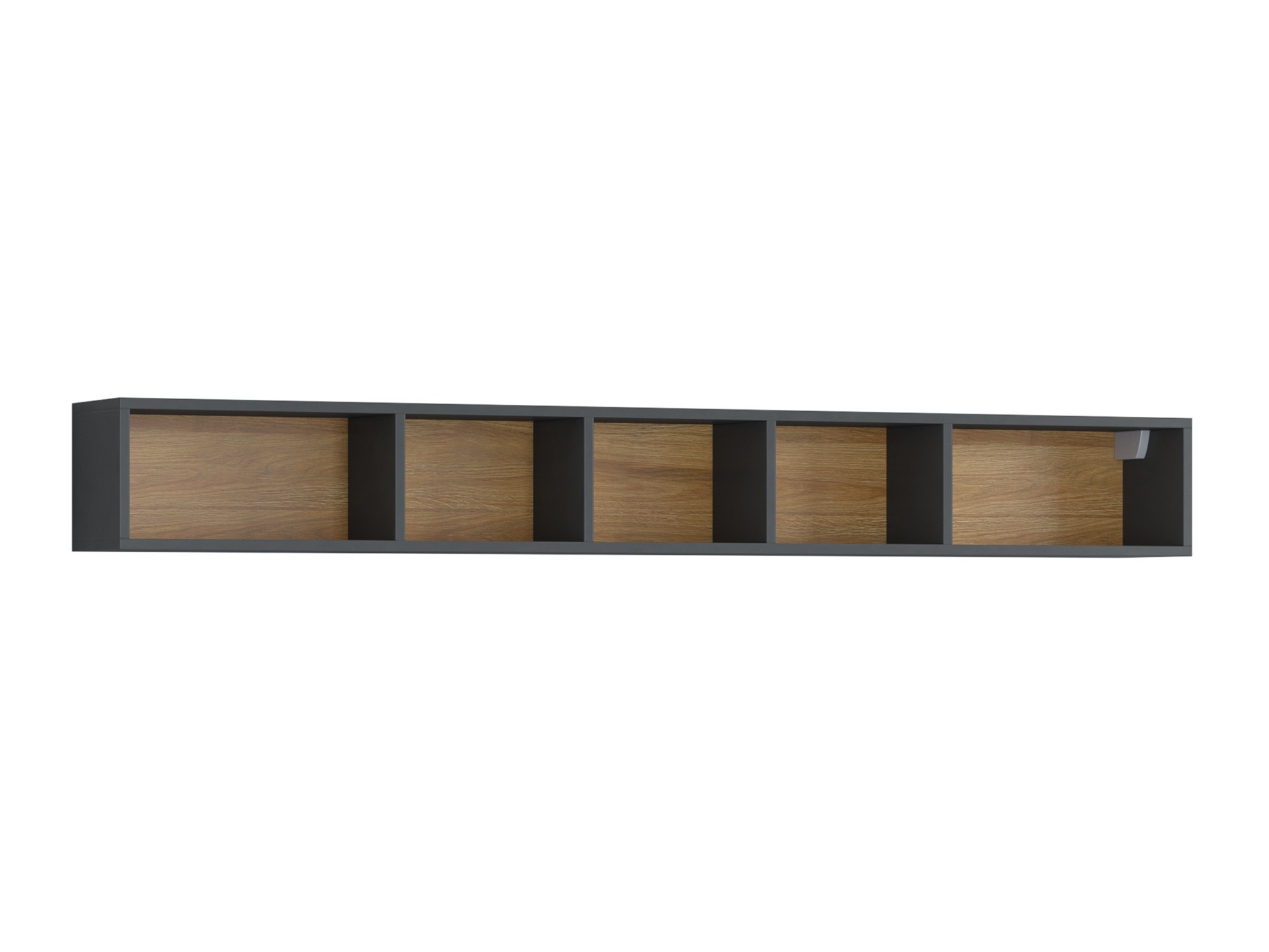Stuemøbelsæt Torsone 104 (Antracit + Gloss antracit + Grandson eg)