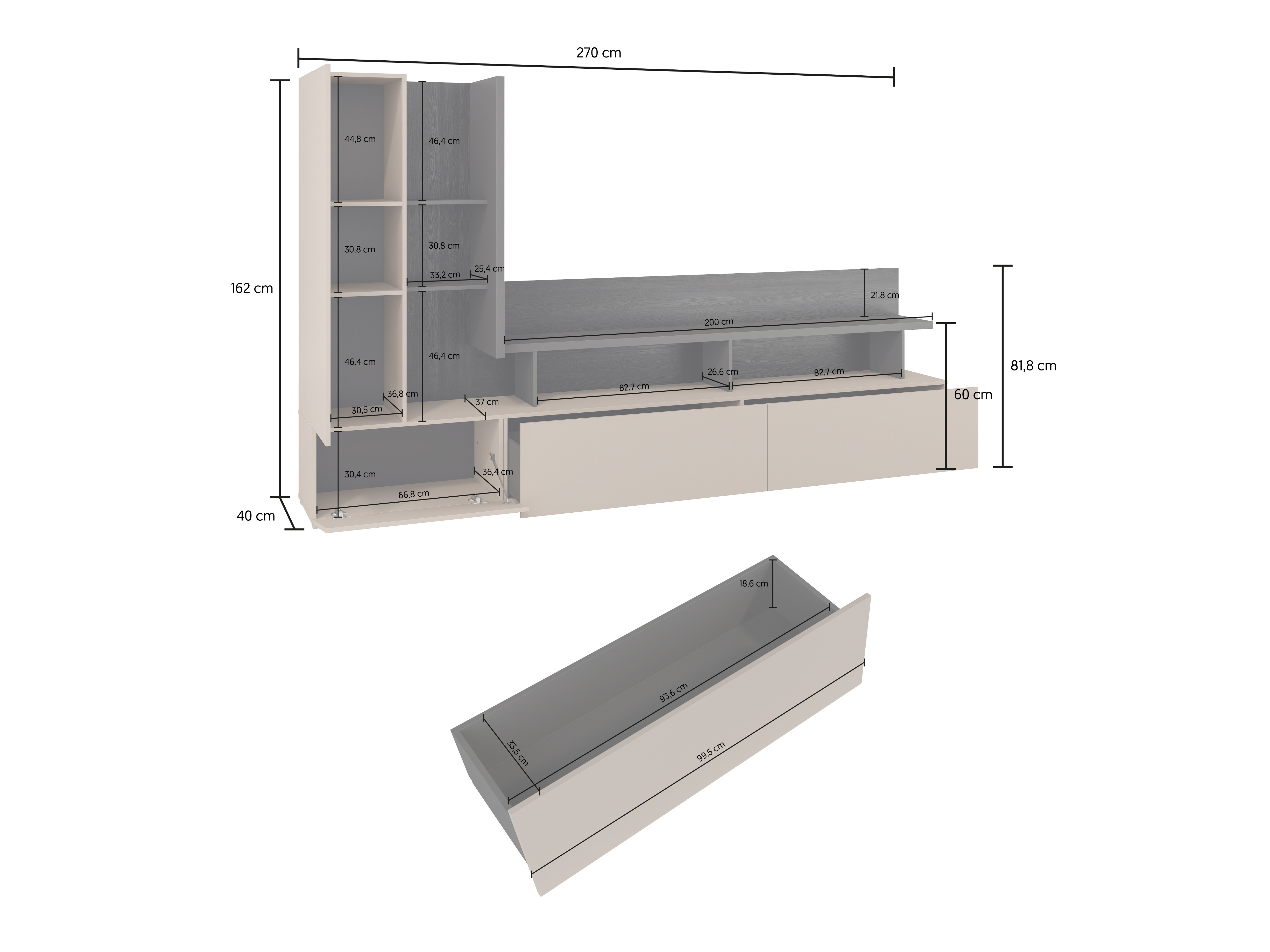 Stuemøbelsæt Virvele 105