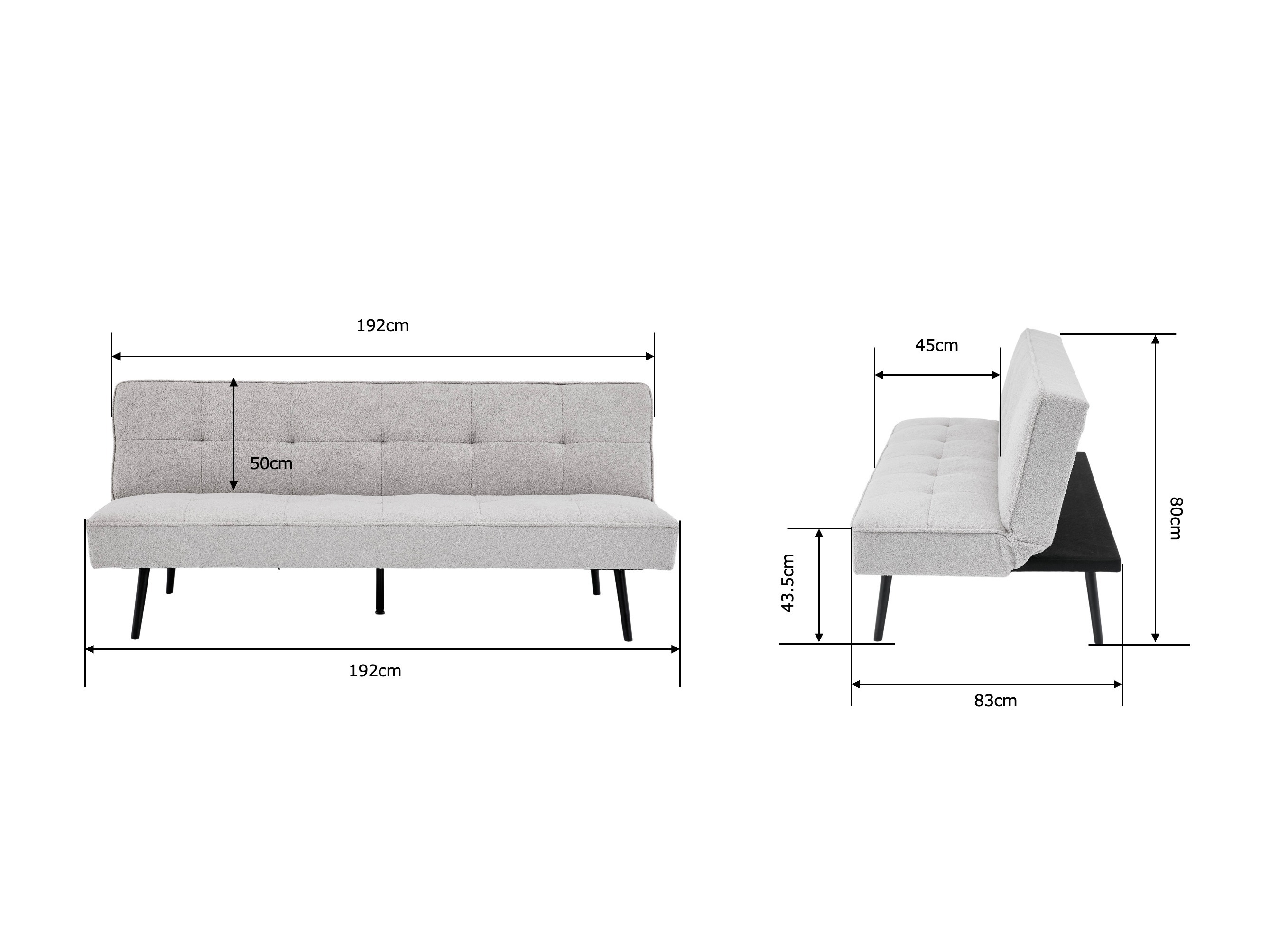 Sovesofa Comfivo Hilix (Quelle 83)