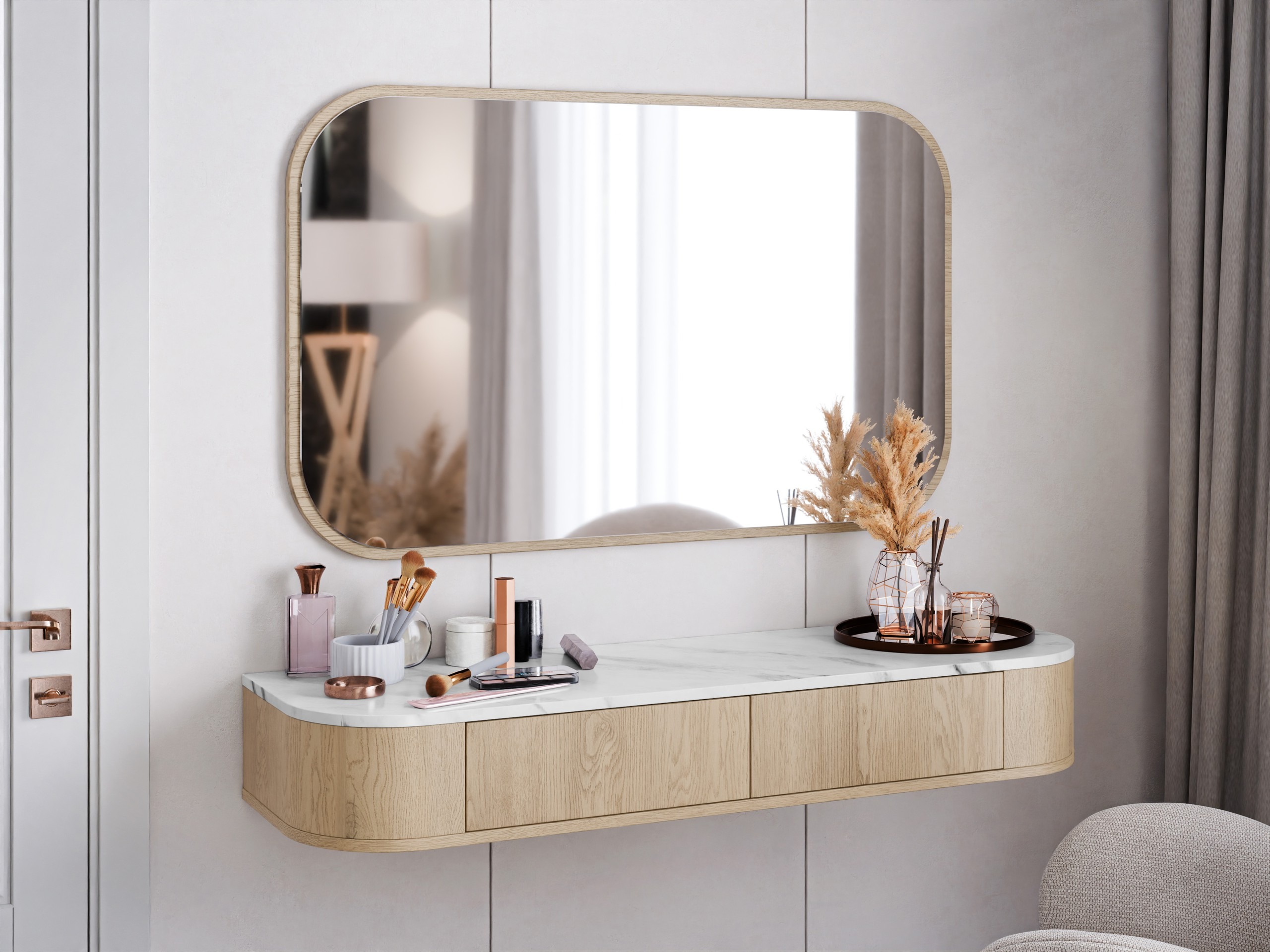 Sminkebord Comfivo Livtena 107