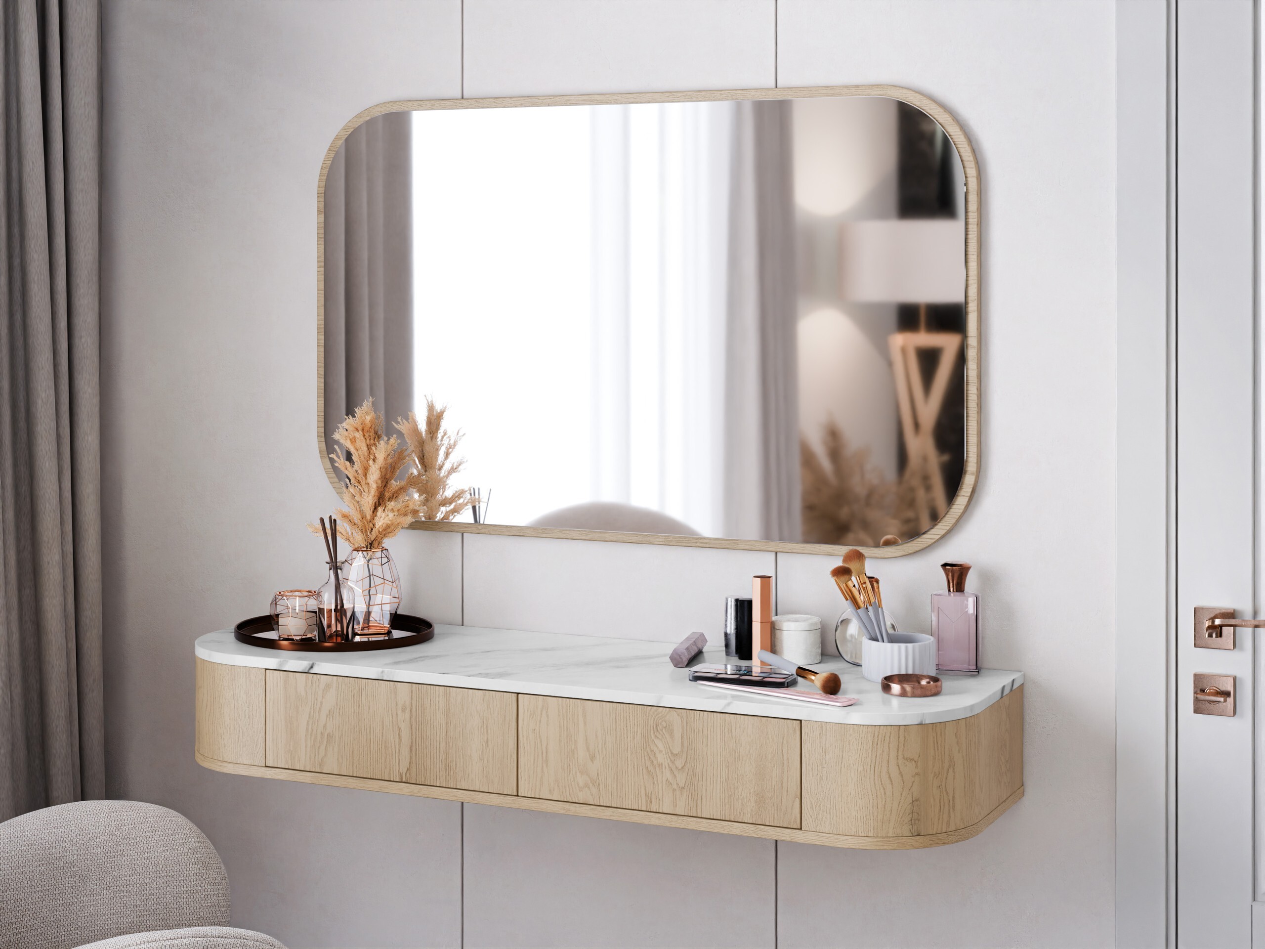 Spejl Comfivo Livtena 106