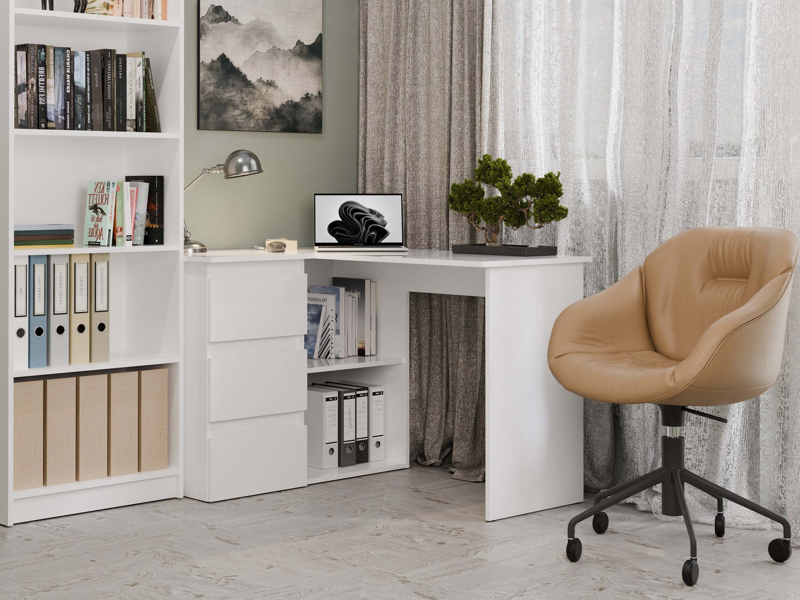 Hjørneskrivebord Mandeville 365 (Venstre)