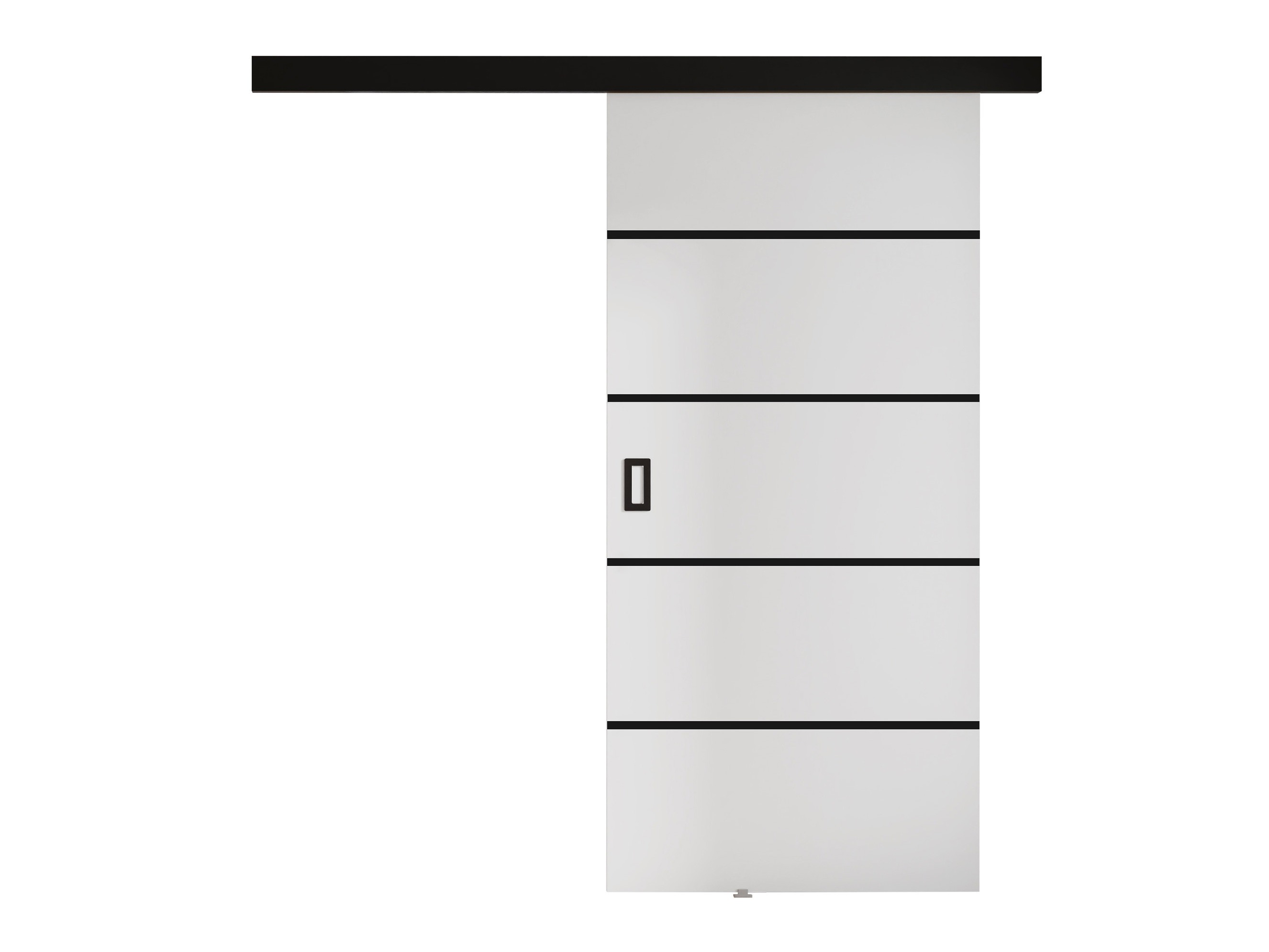 Skydedør Dover 171 (Hvid)