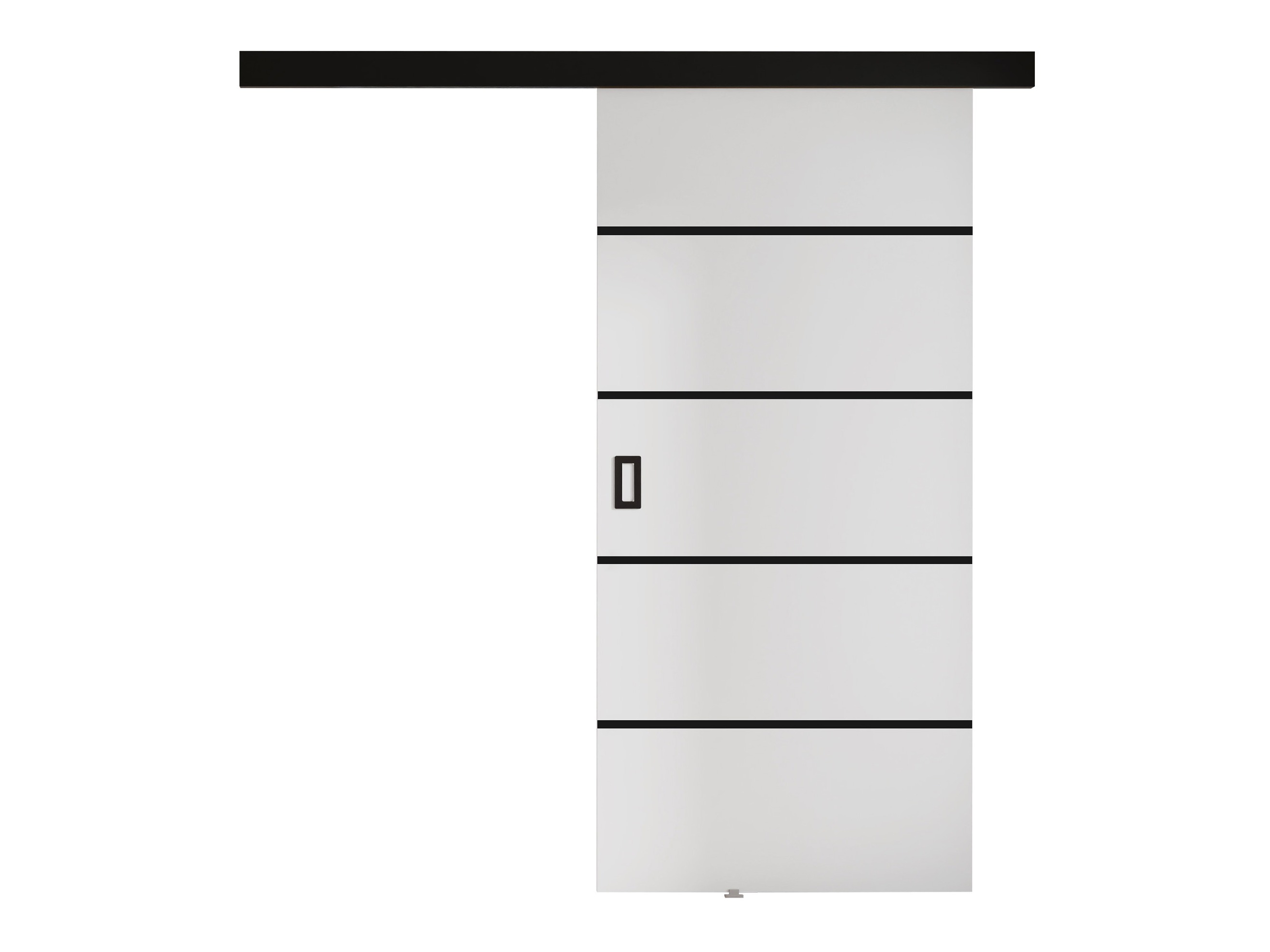 Skydedør Dover 172 (Hvid)