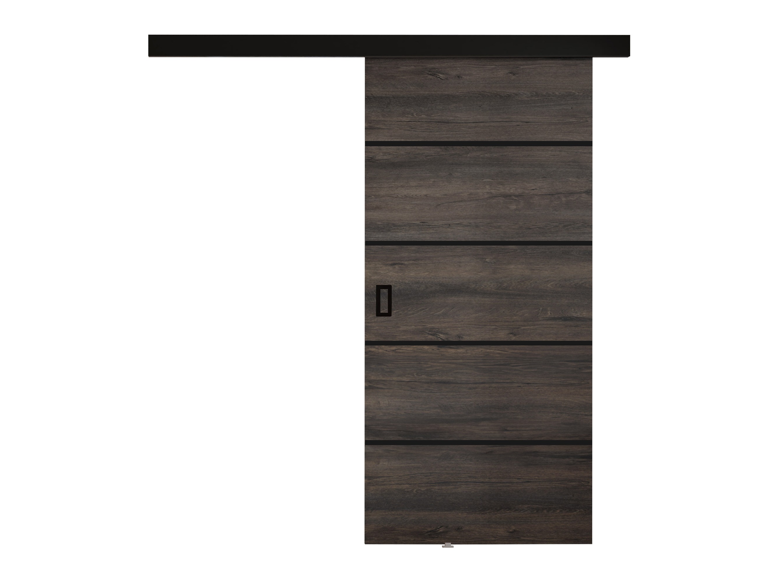 Skydedør Dover 172 (Mørk aske)