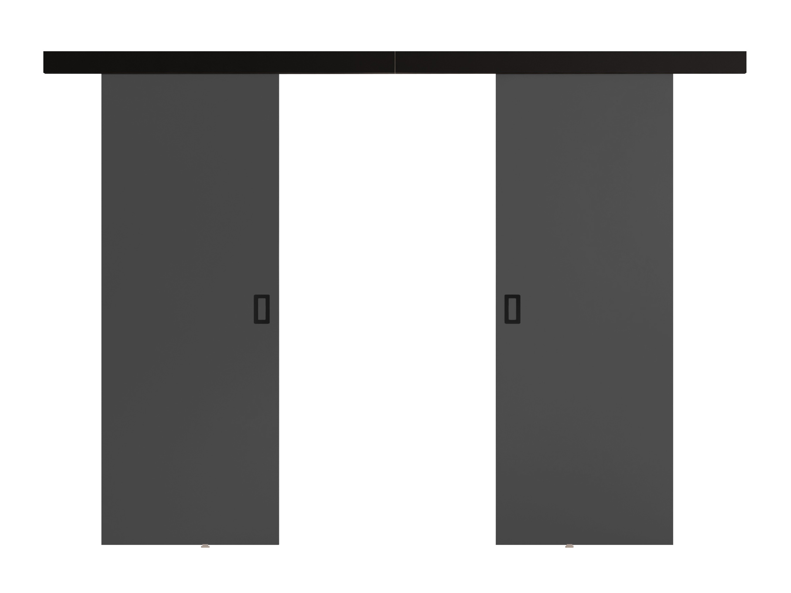 Skydedør Dover 198 (Grafit)