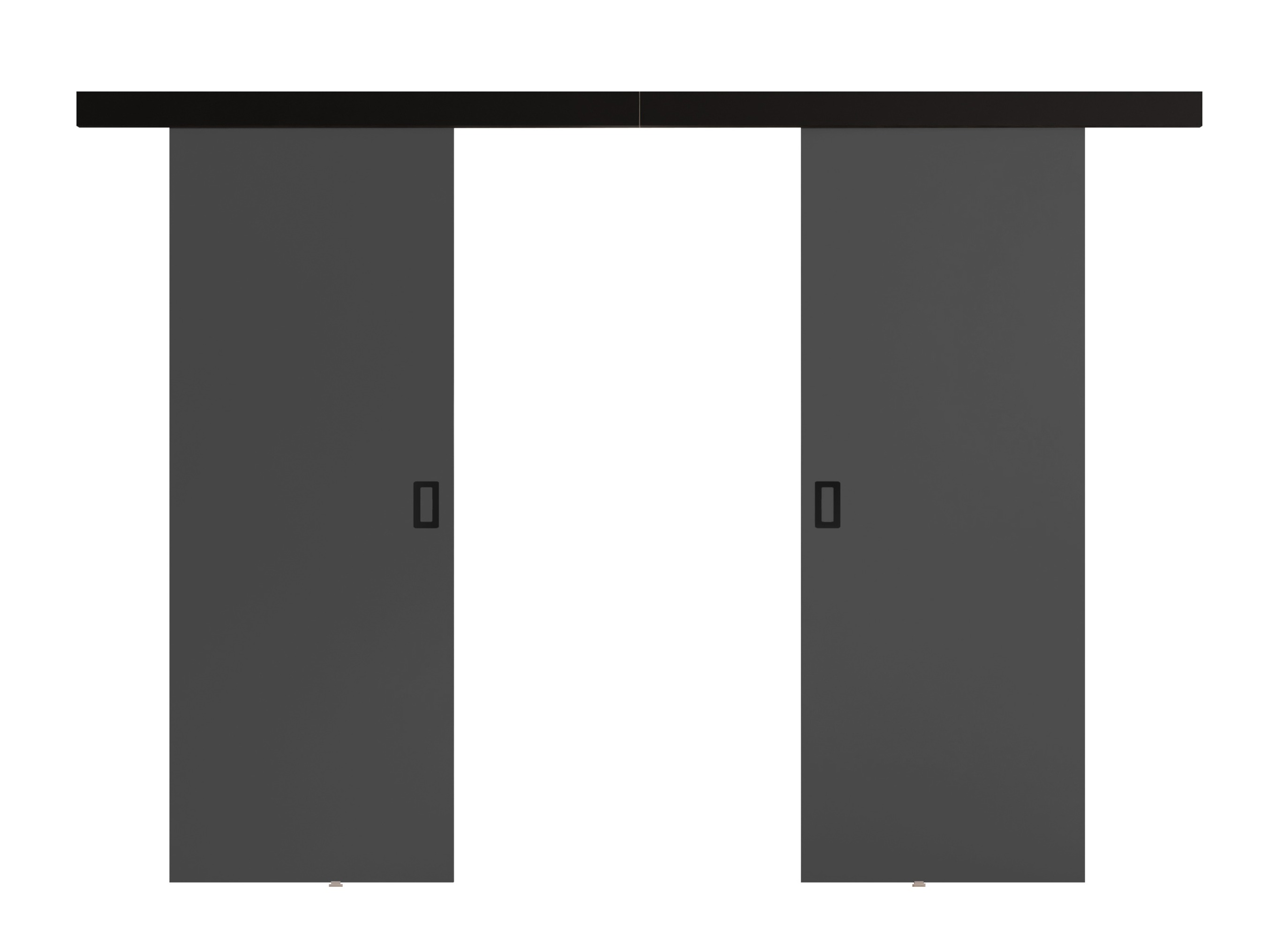 Skydedør Dover 200 (Grafit)