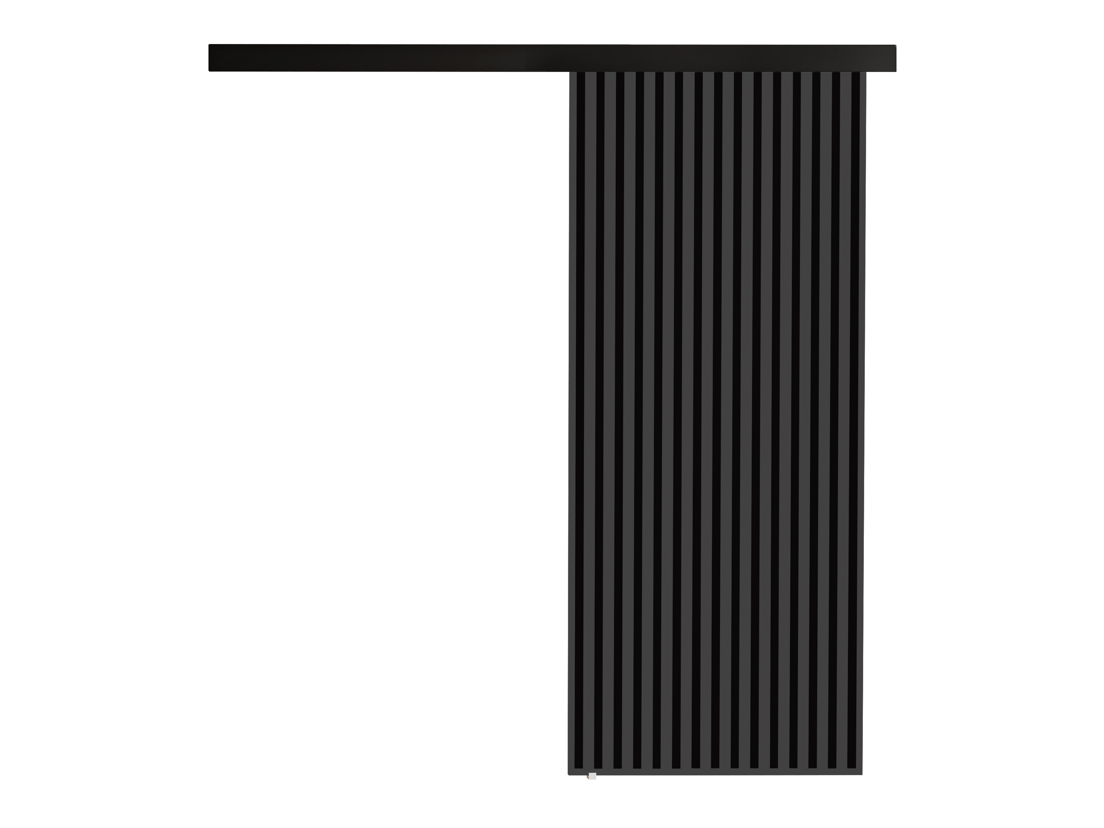 Skydedør Dover 202 (Antracit + Sort)