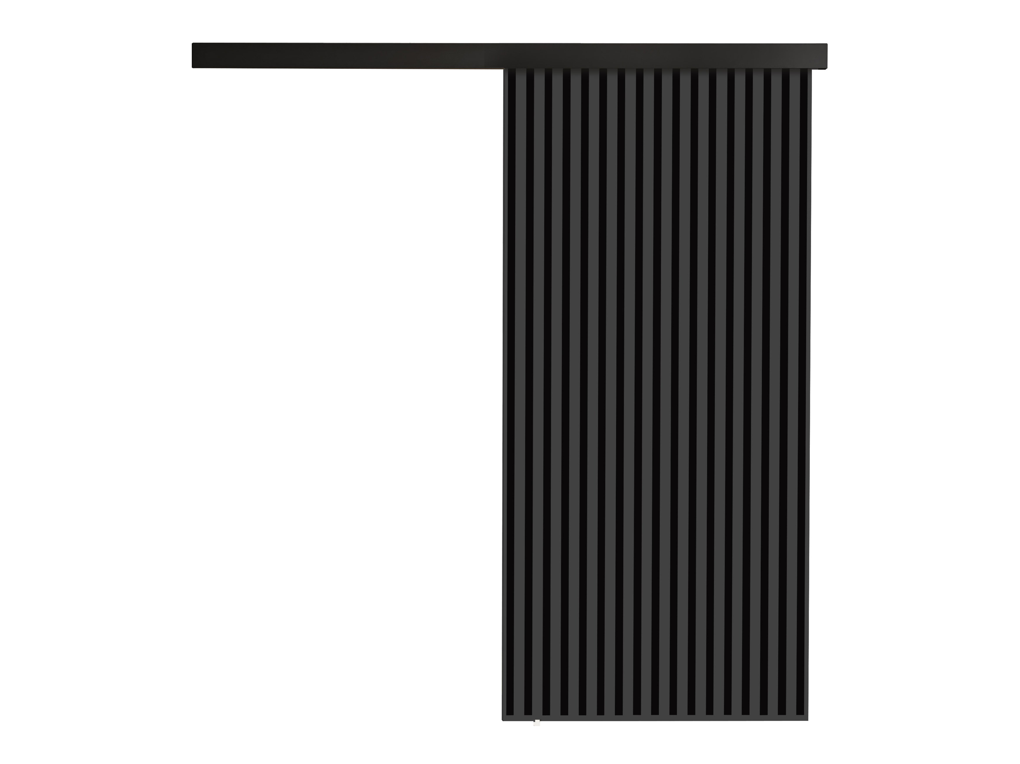 Skydedør Dover 203 (Antracit + Sort)