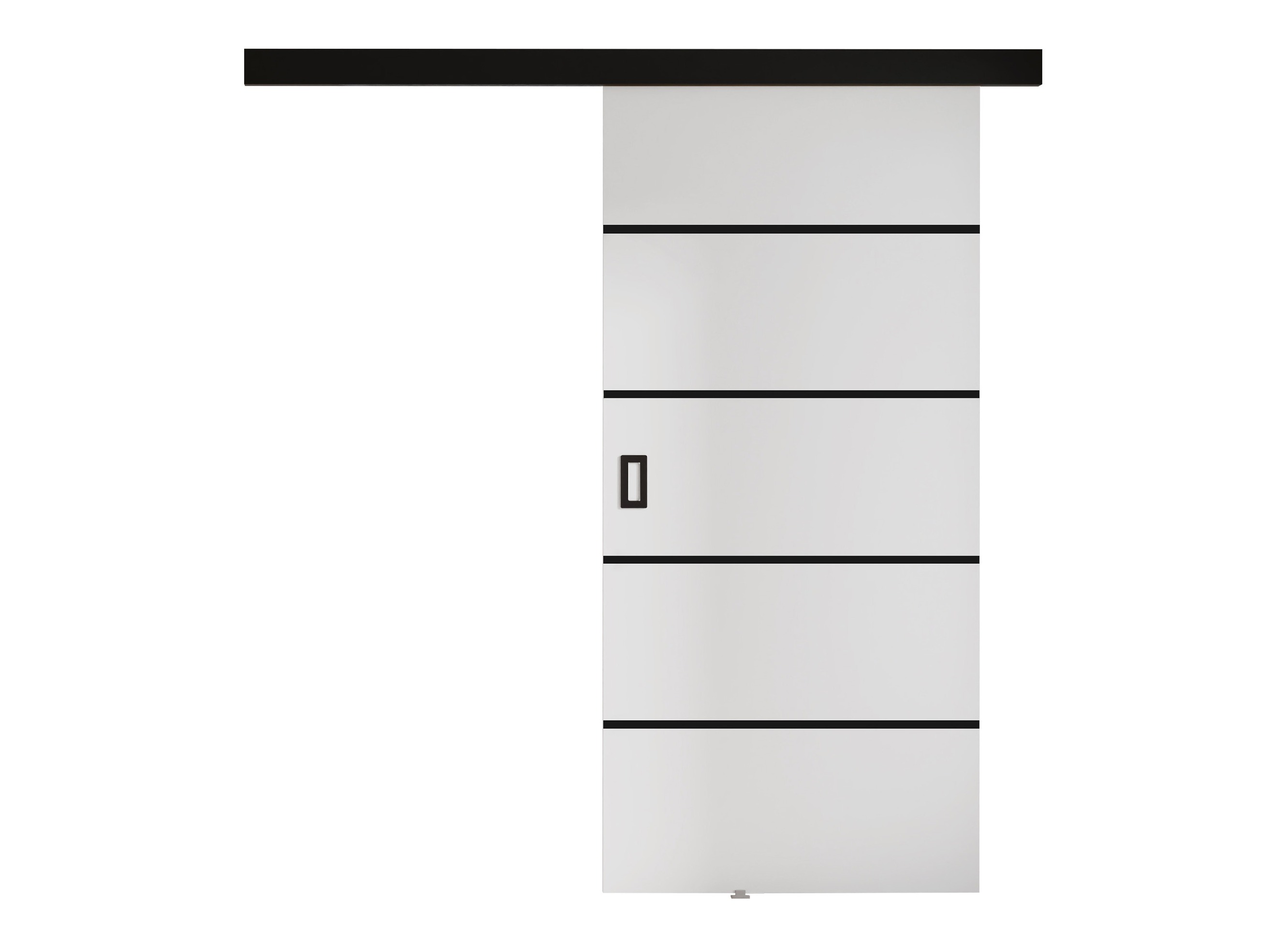 Skydedør Dover 214 (Hvid)