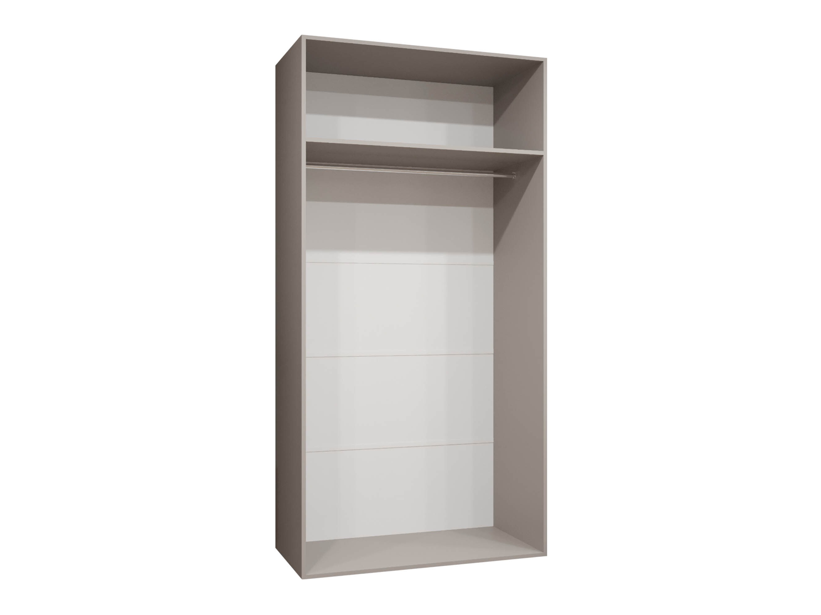 Garderobeskab Hartford 597 (Sort)