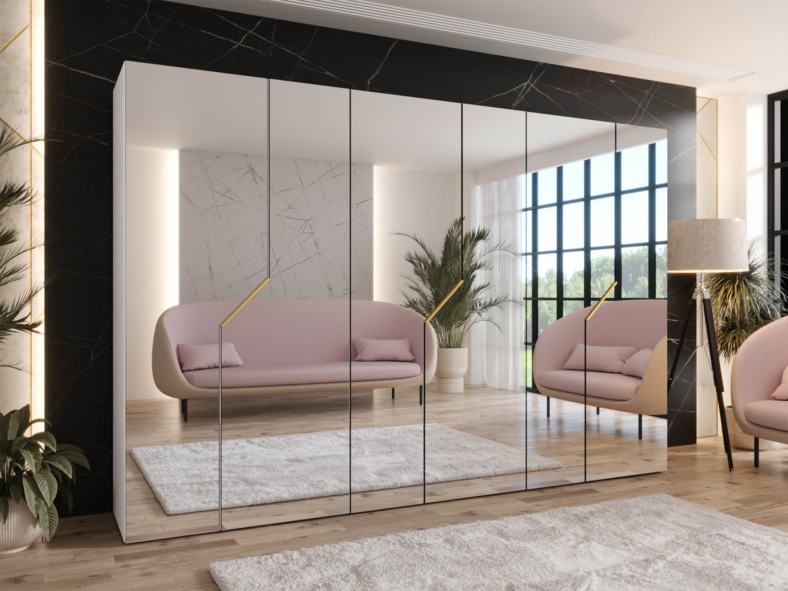 Garderobeskab Hartford 602 (Hvid)