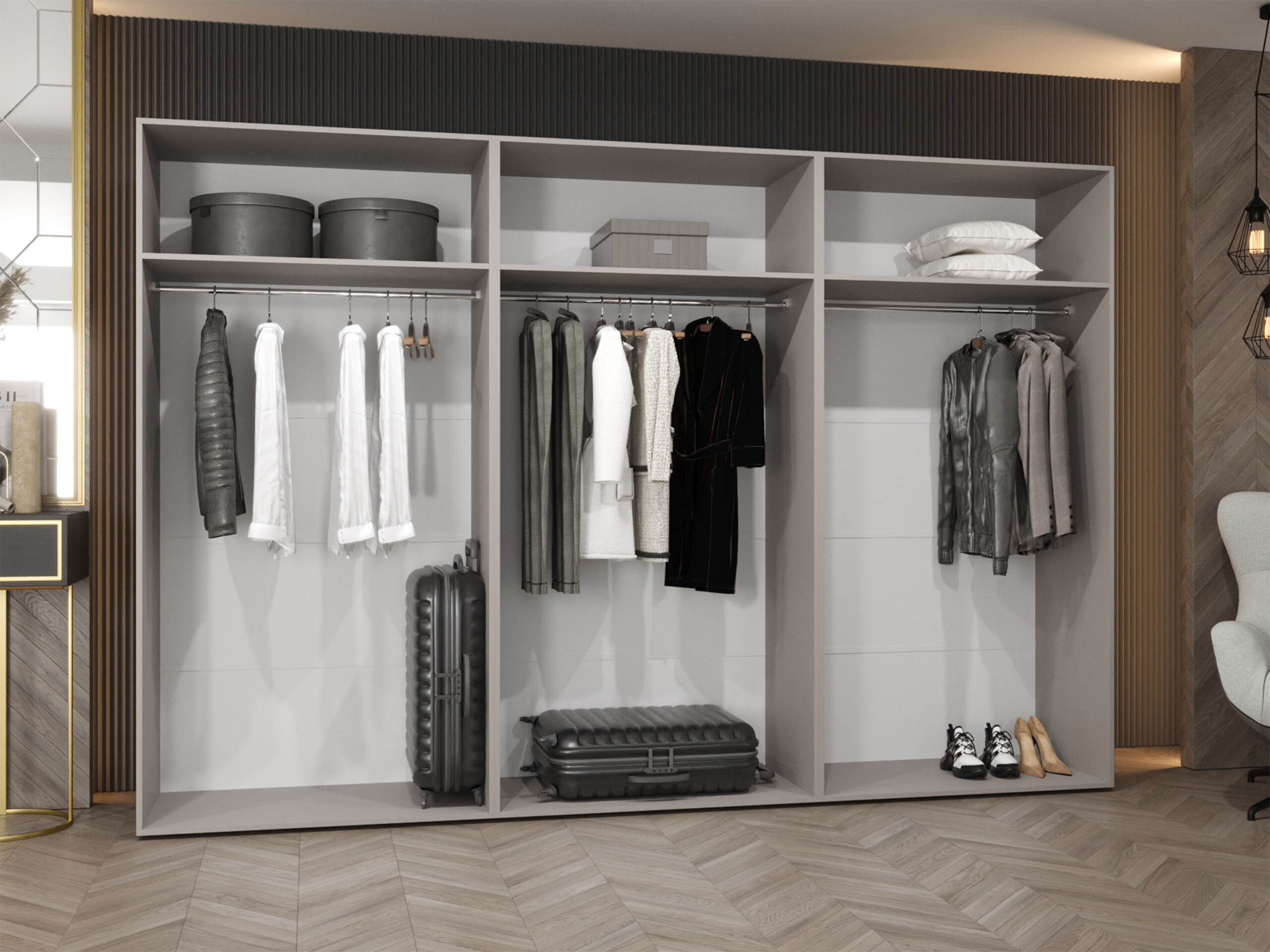 Garderobeskab Hartford 602 (Hvid)