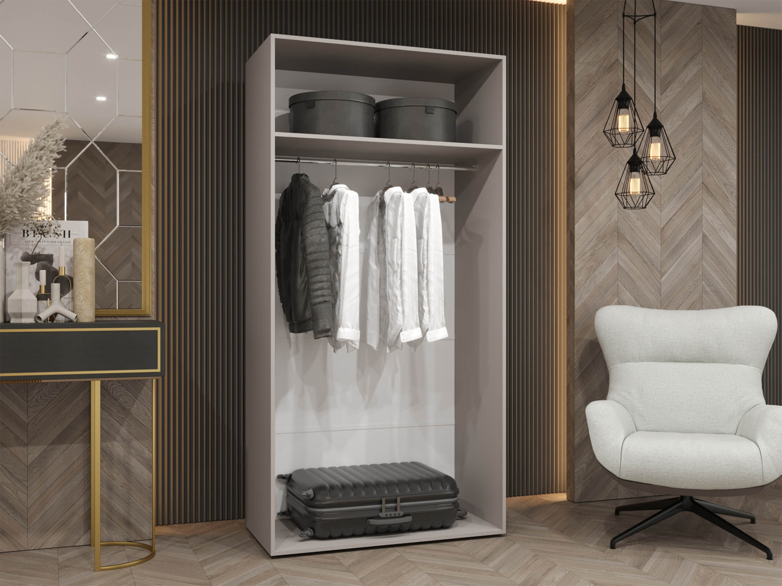 Garderobeskab Hartford 603 (Kashmir)