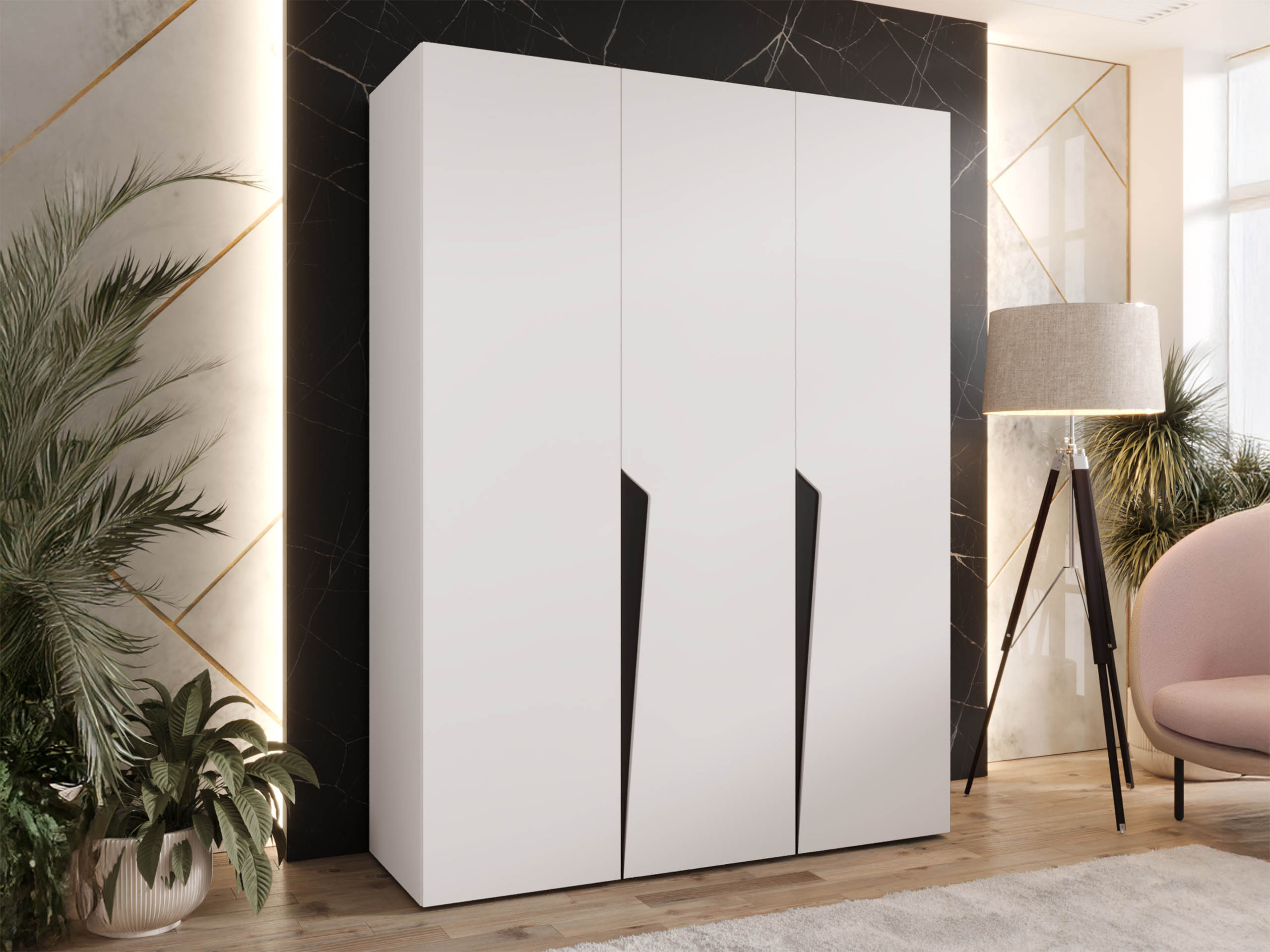 Garderobeskab Hartford 604 (Hvid)