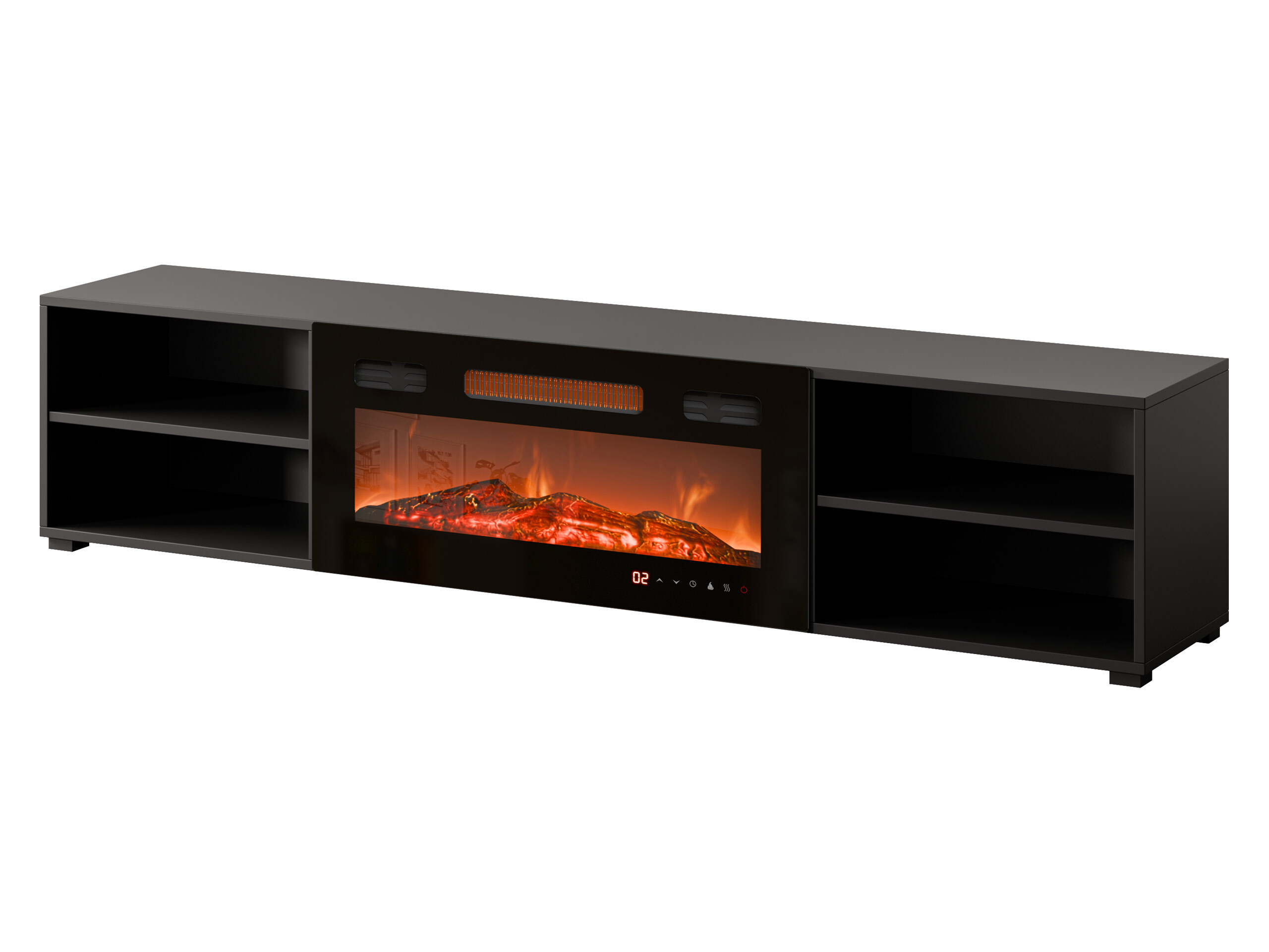 TV-bord Charlotte 190 (Sort)