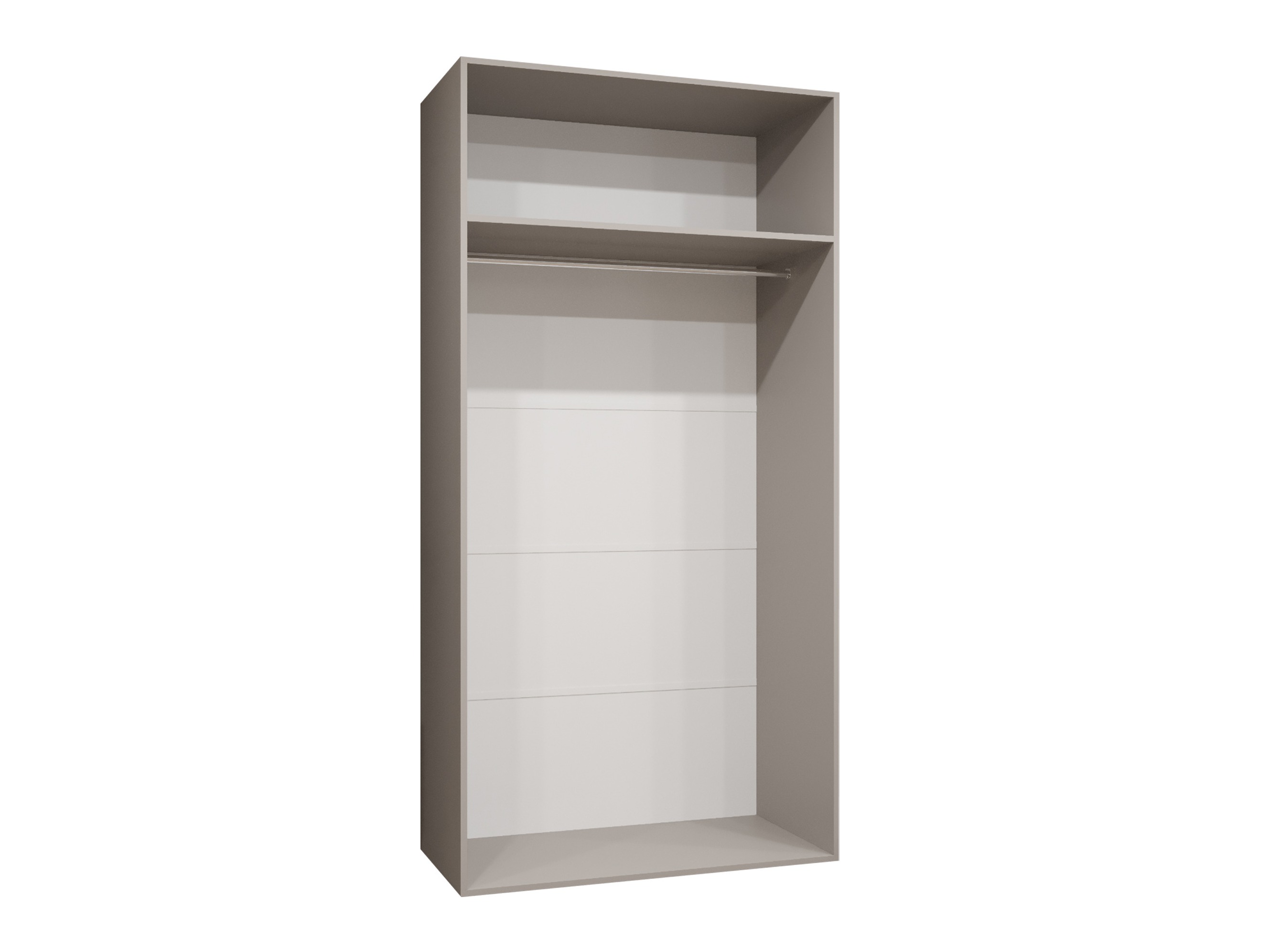 Garderobeskab Hartford 618 (Sort)