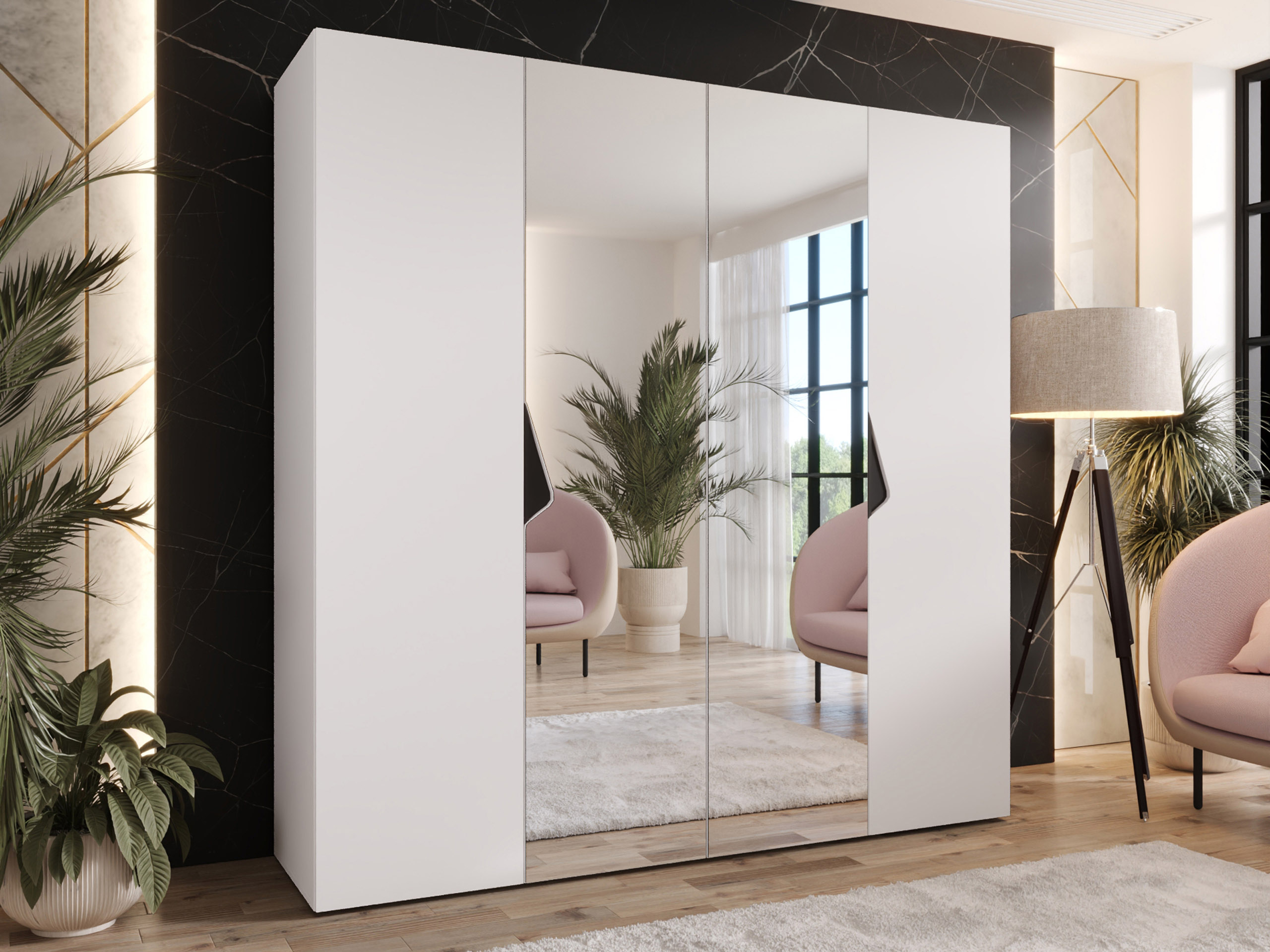 Garderobeskab Hartford 625 (Hvid)