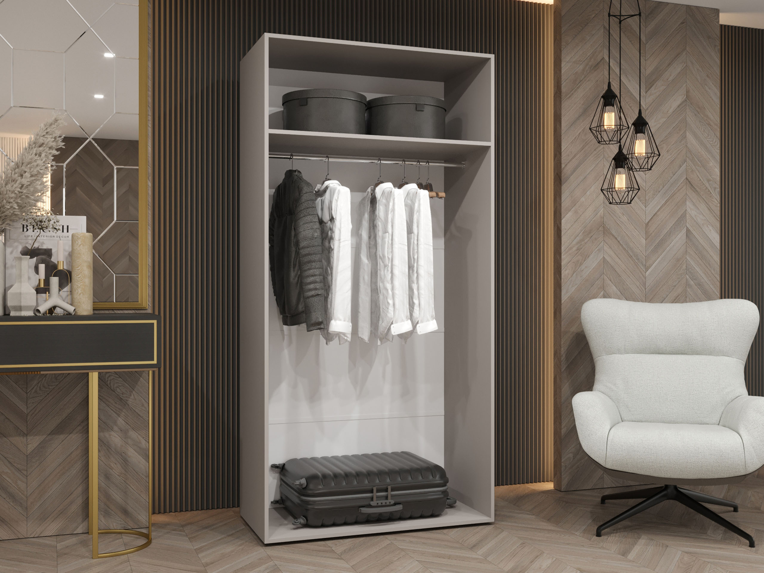 Garderobeskab Hartford 628 (Kashmir)