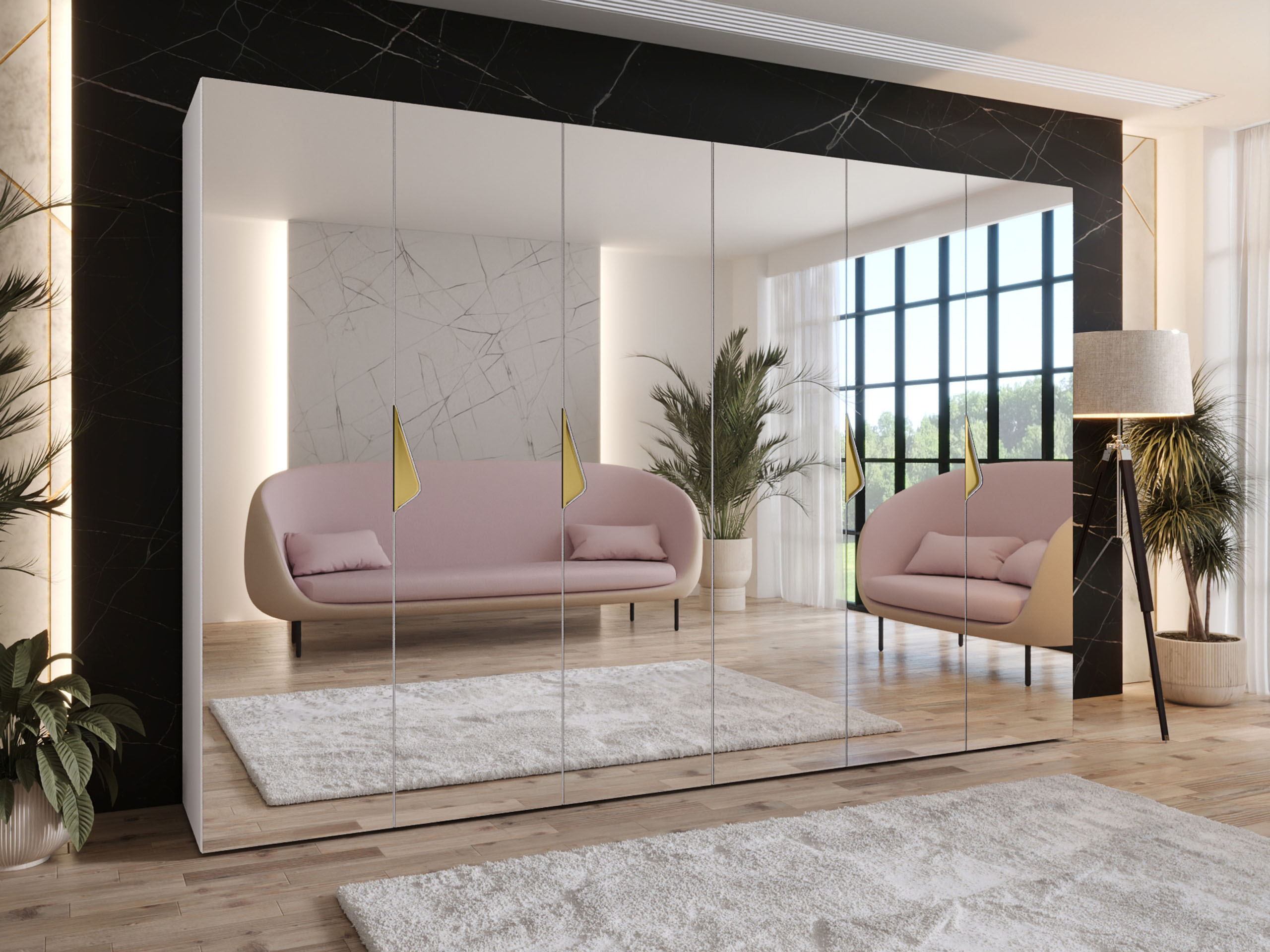 Garderobeskab Hartford 632 (Hvid)