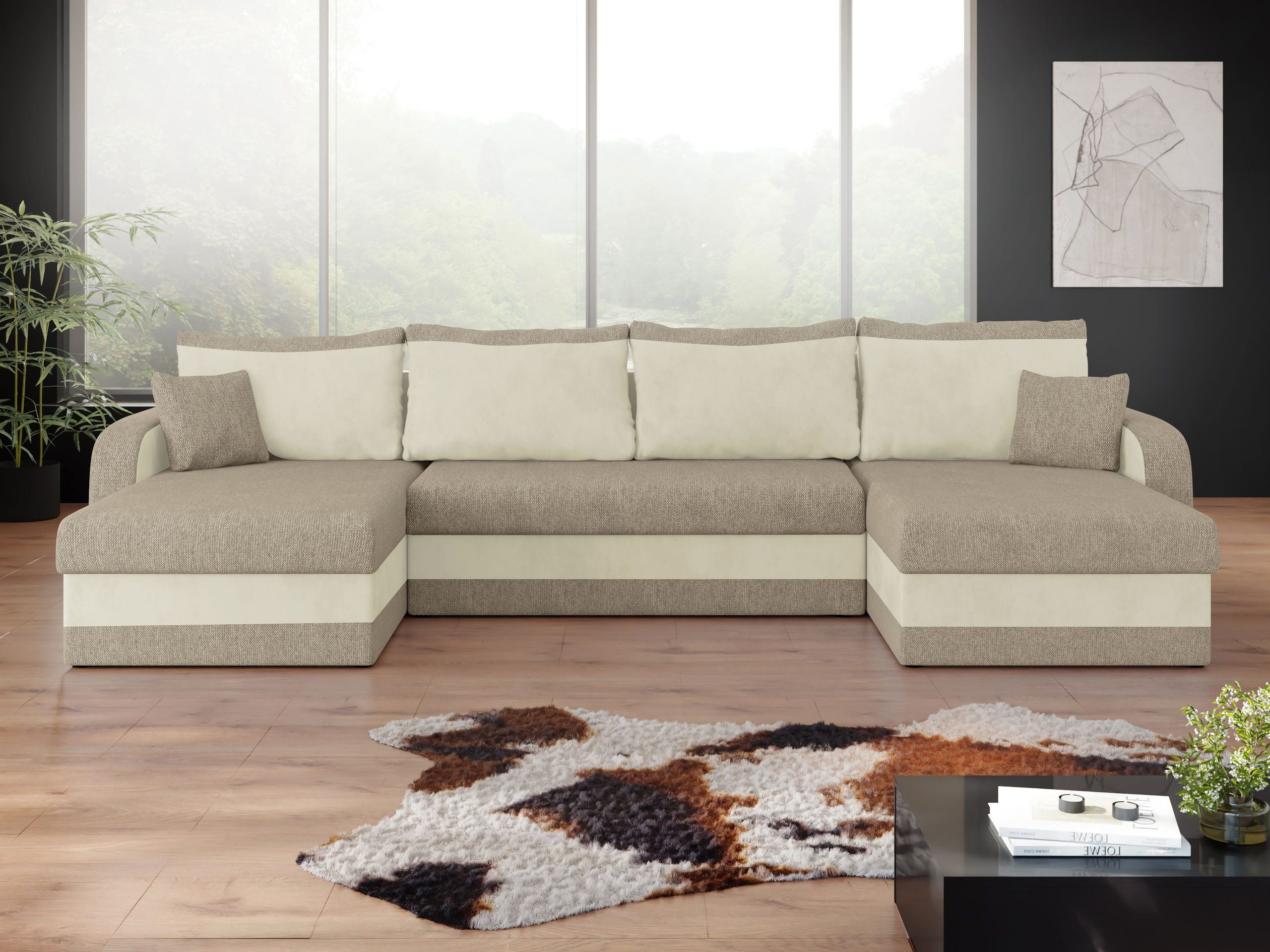 Hjørnesofa Comfivo Melissa III (Matana 17 + Polo 872)