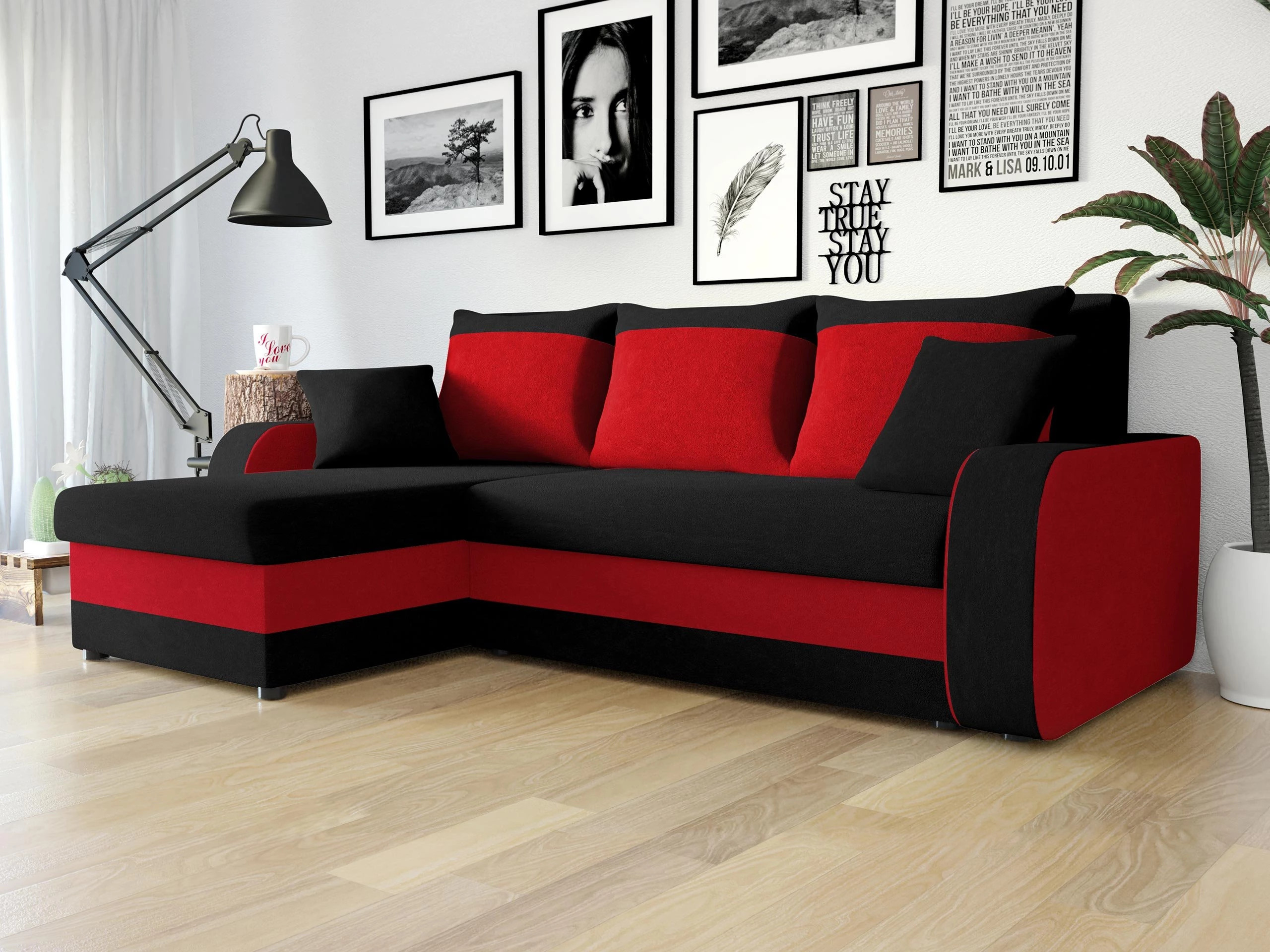 Hjørnesofa Comfivo Melissa (Mikrofaza 15 + Mikrofaza 22)