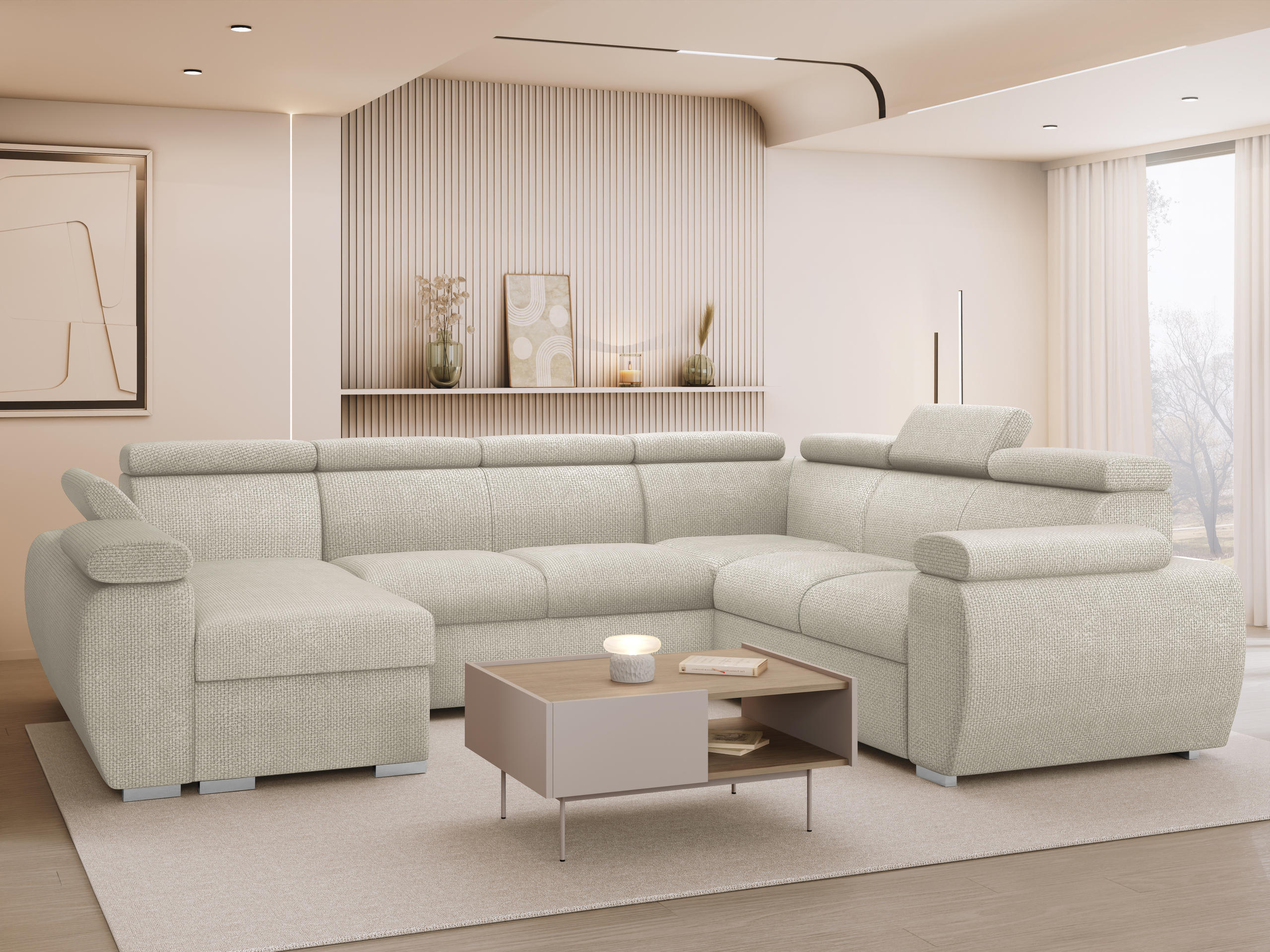 Hjørnesofa Columbus 214 (Flow 03)