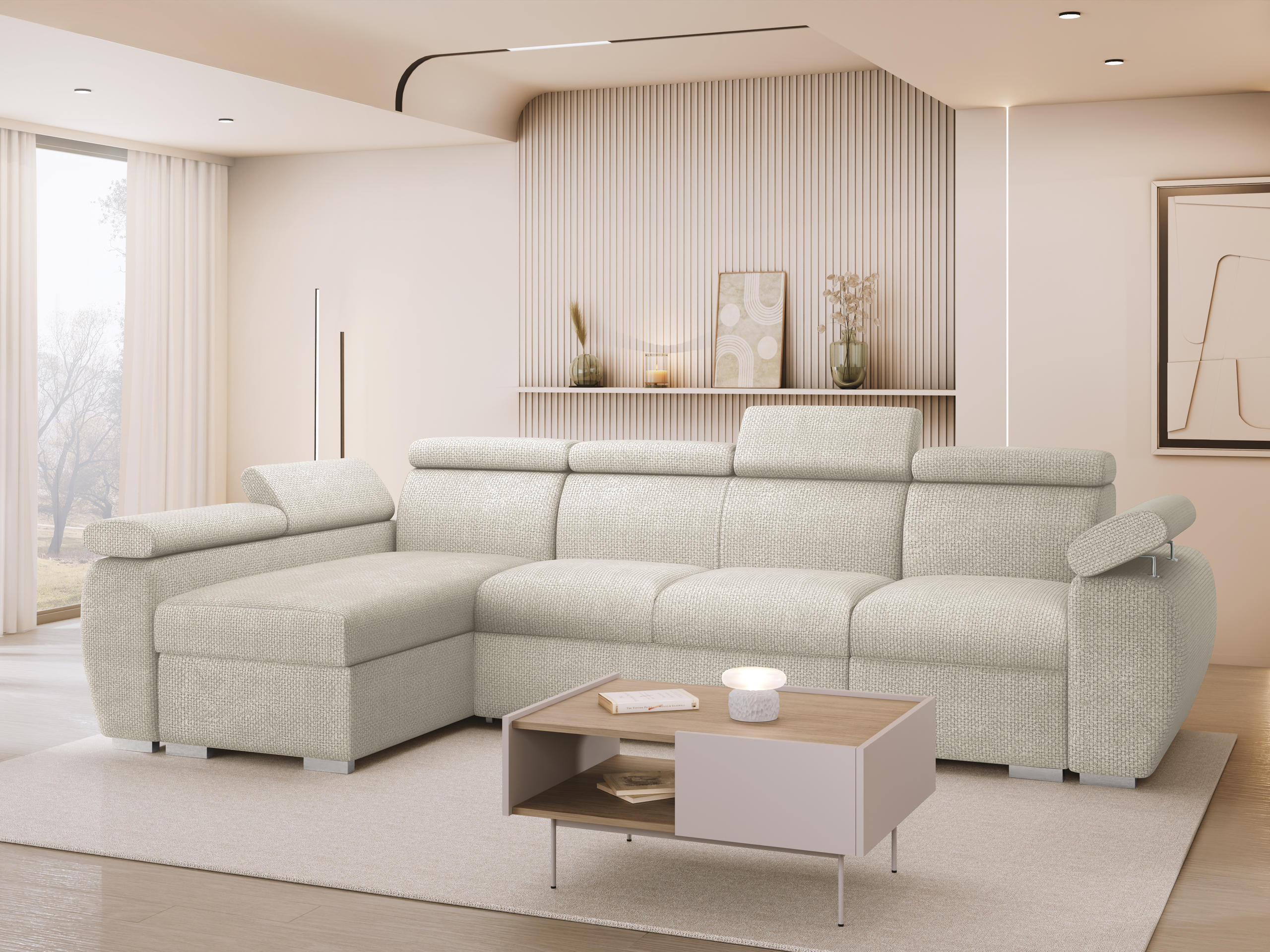 Hjørnesofa Columbus 227 (Flow 03)