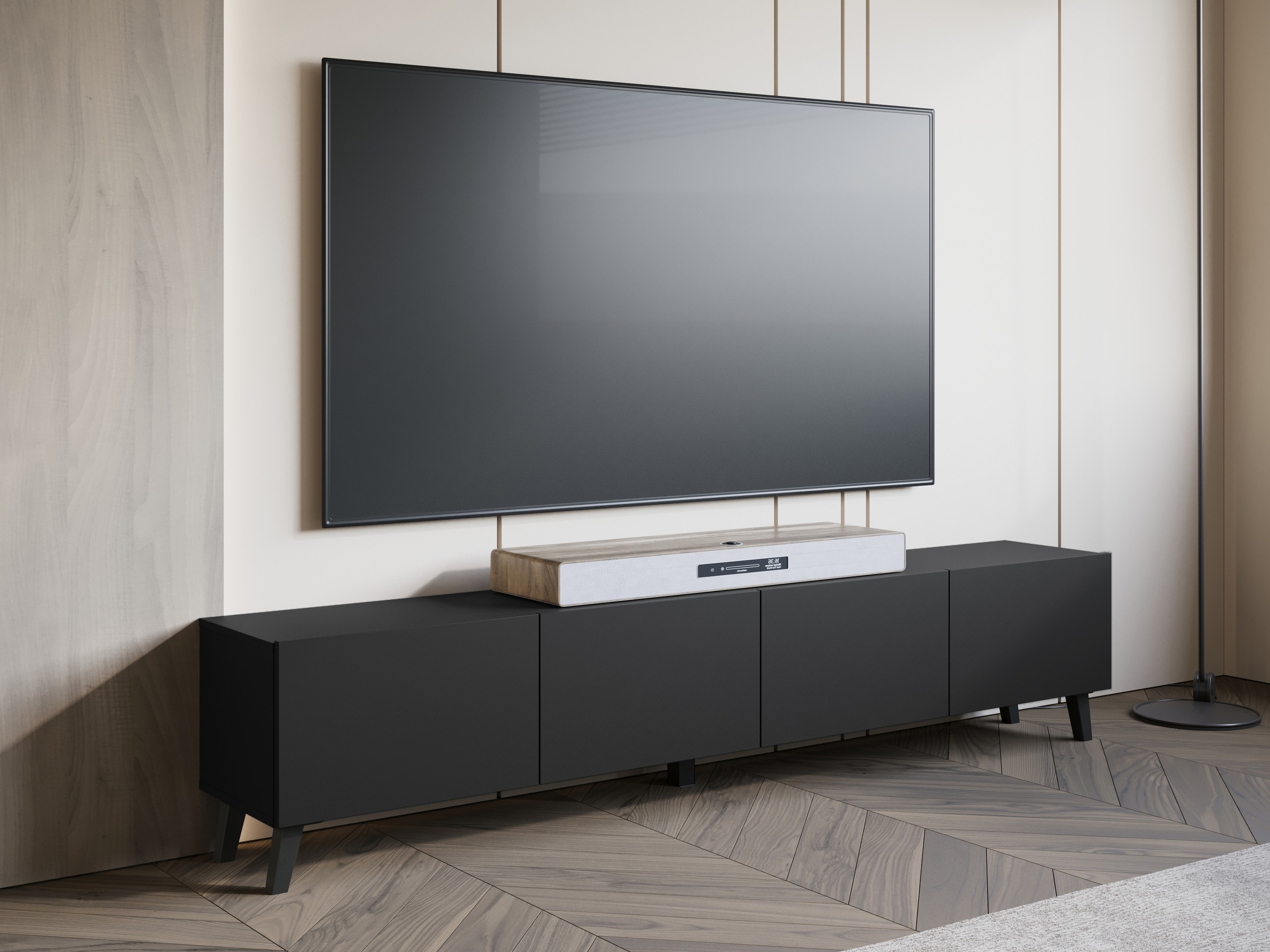 TV-bord Levtive 101 (Grafit)