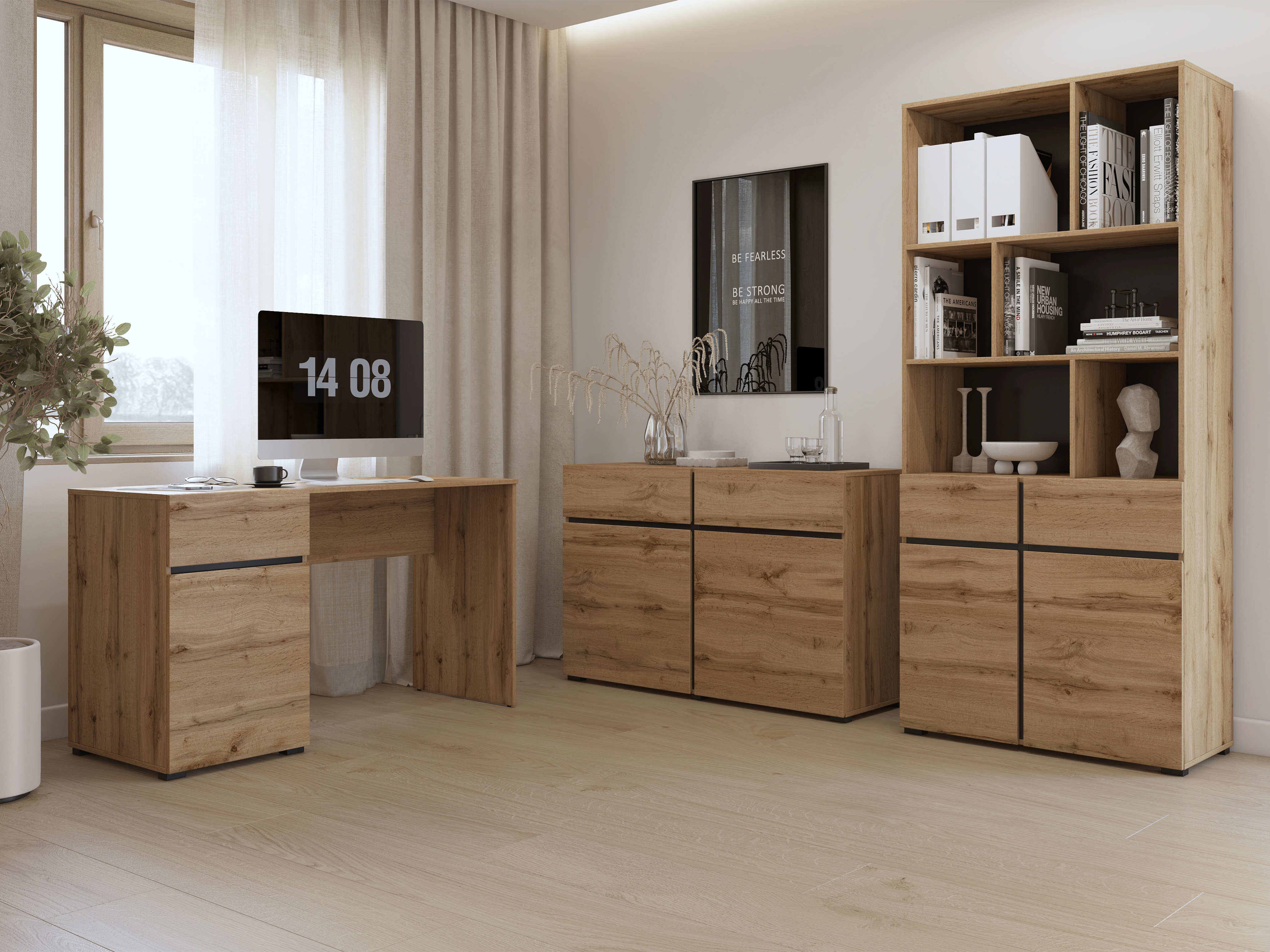 Skrivebord Alfere 125 (Wotan eg)