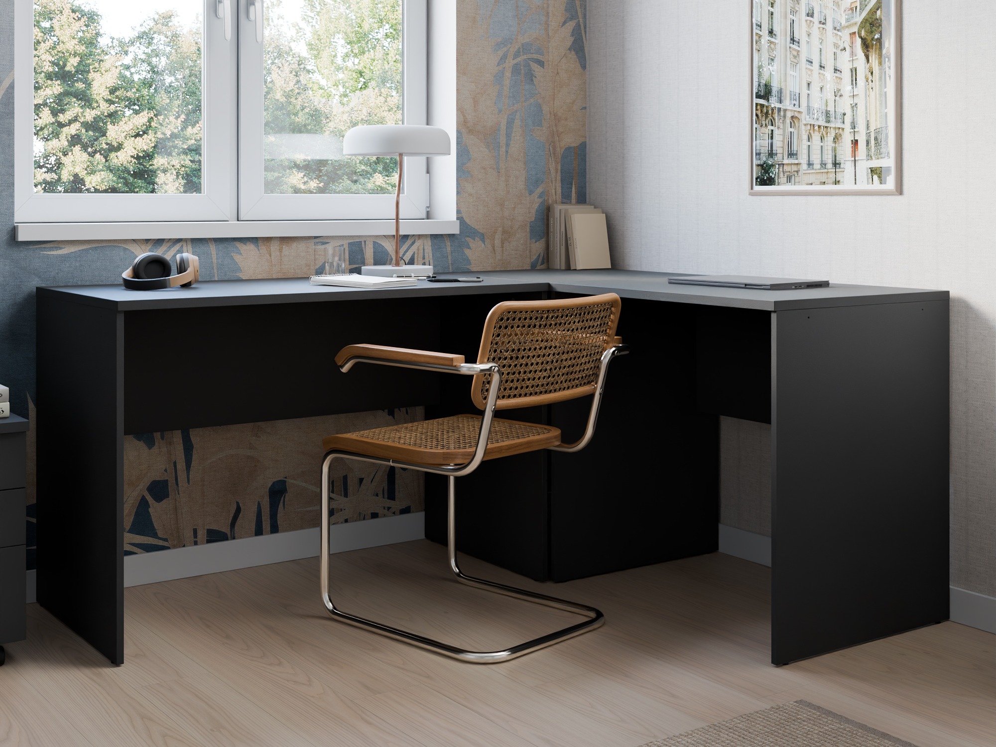 Skrivebord Fiofive 107 (Antracit)