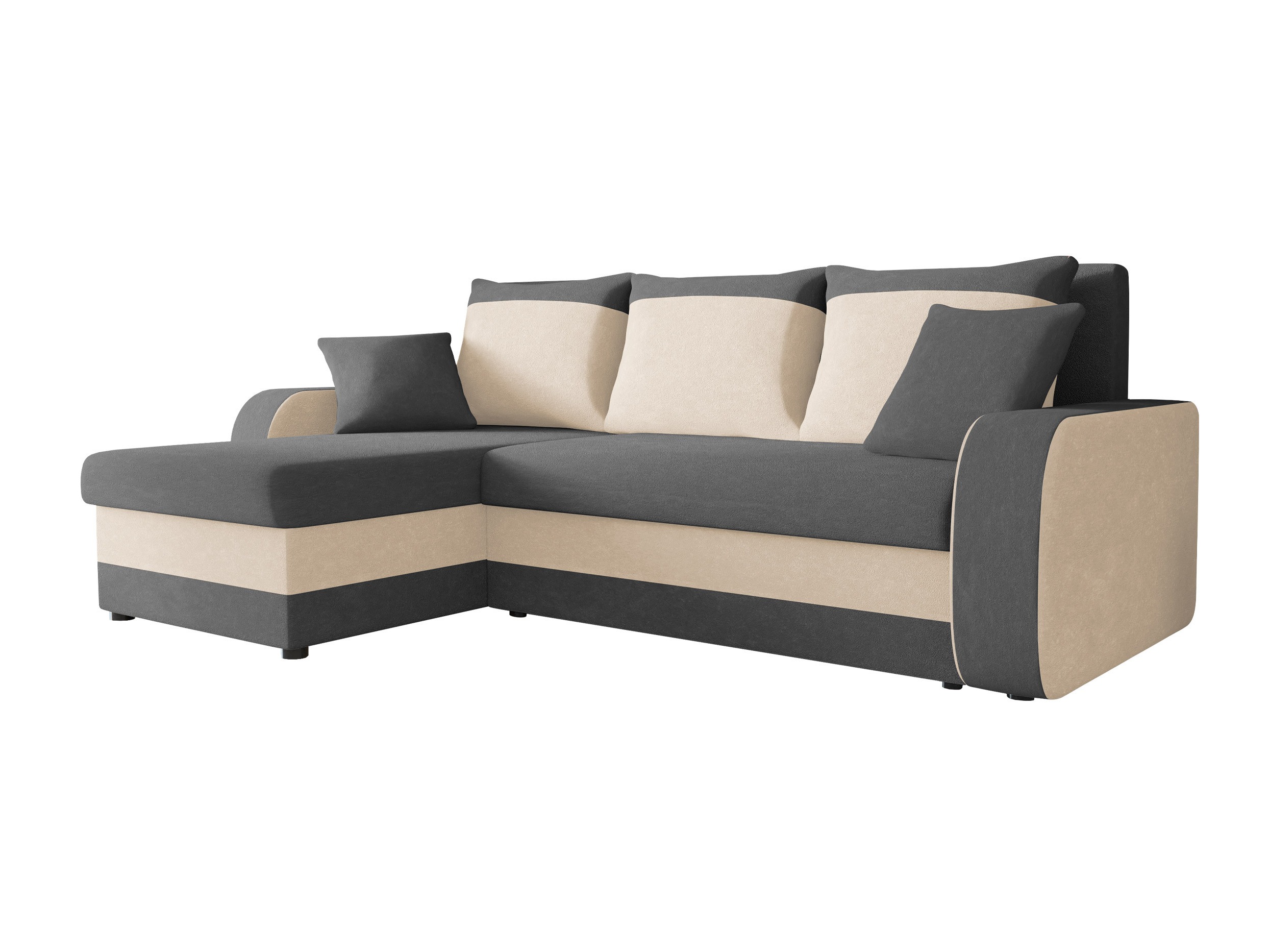 Hjørnesofa Comfivo Melissa I (Mikrofaza 0027 + Mikrofaza 0031)
