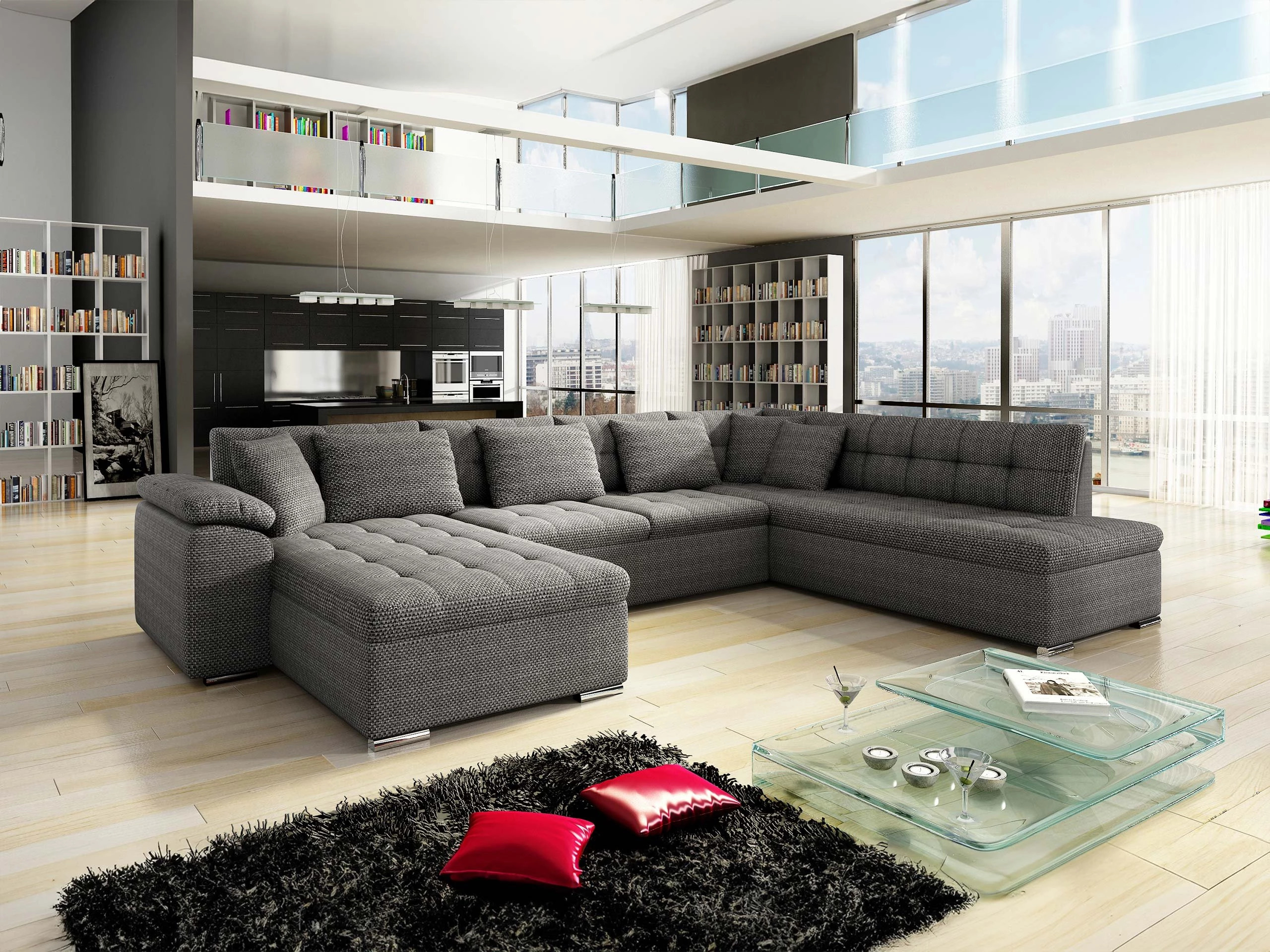 Hjørnesofa Comfivo Gemma (Venstre)