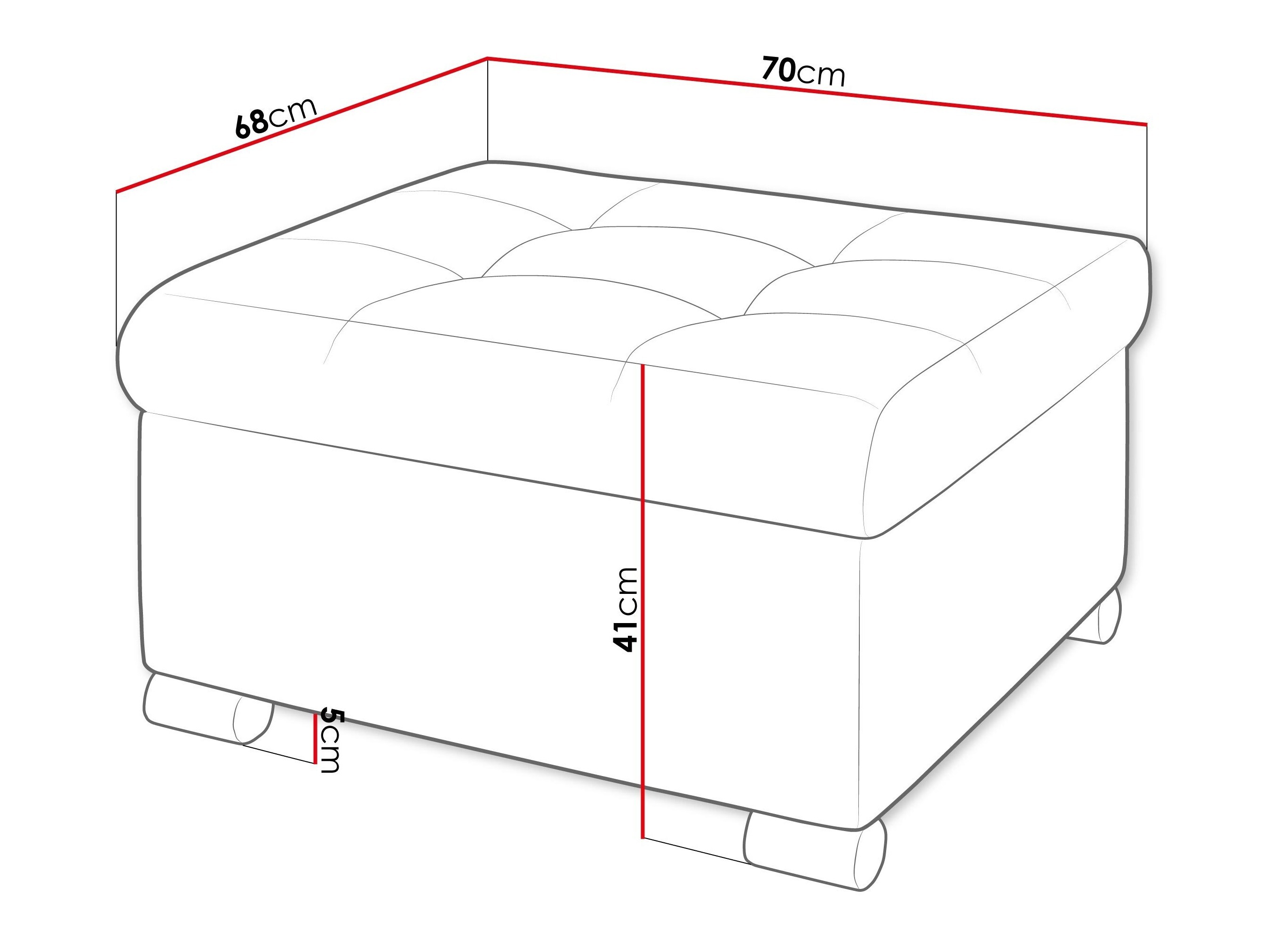 Puf Comfivo Gemma (Soft 011 + Lux 06)