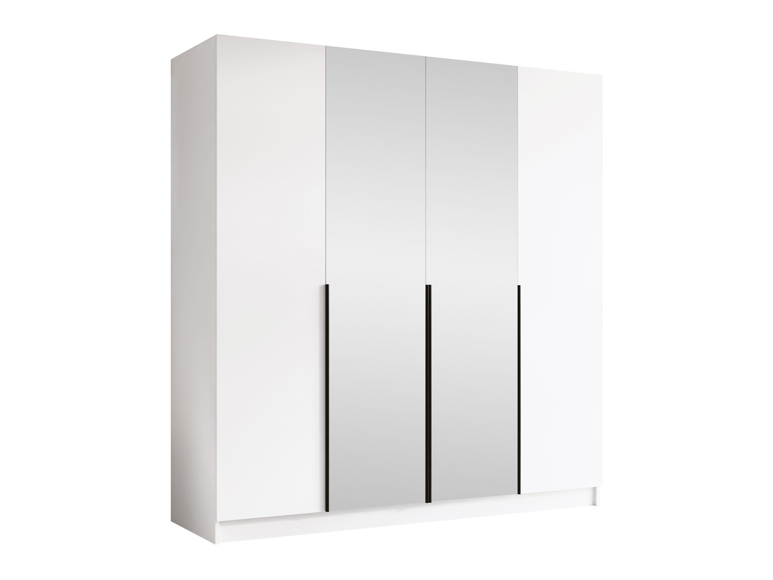 Garderobeskab Closico Navor II (Hvid)