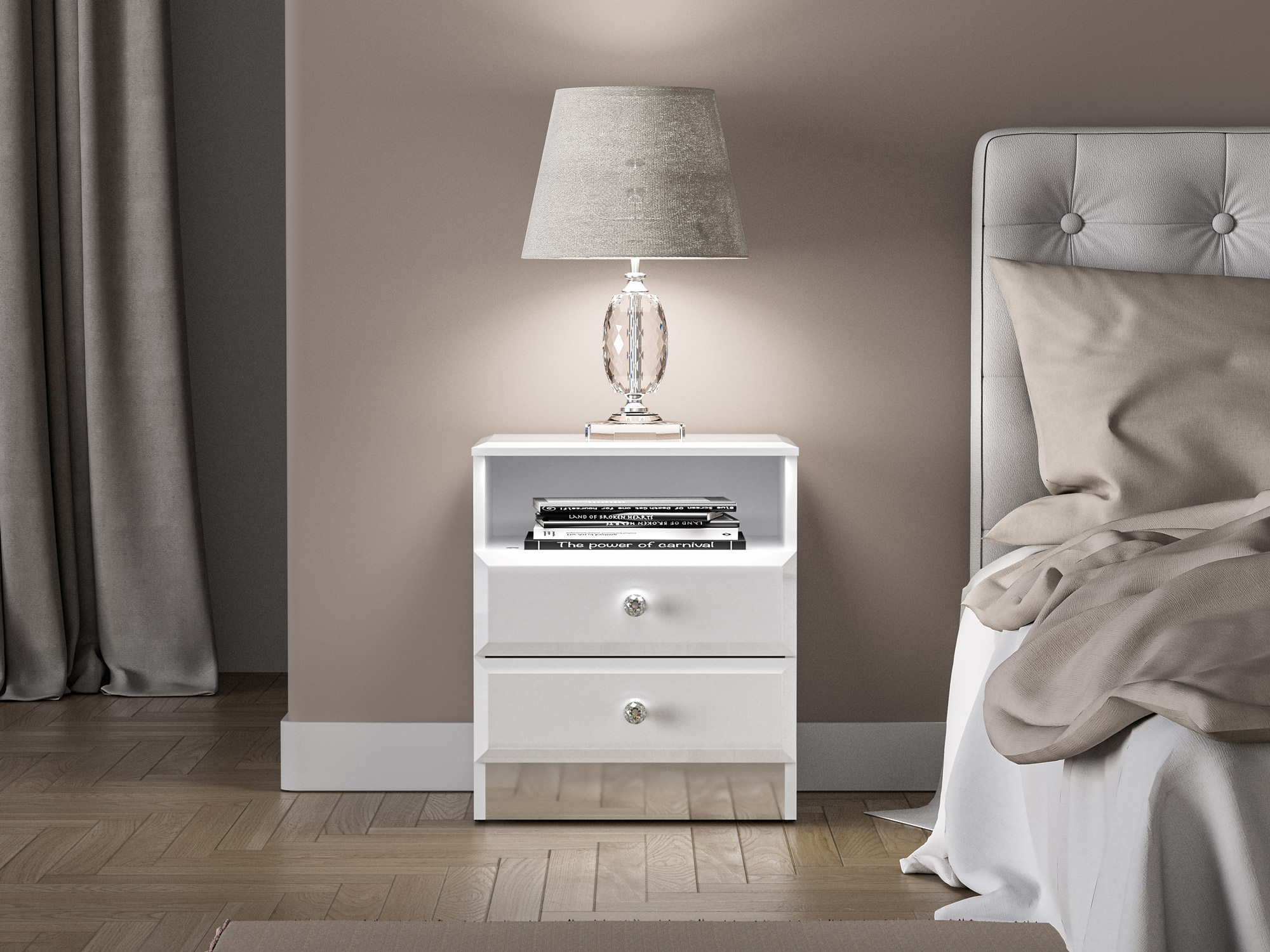 Sengebord Romlevo 103