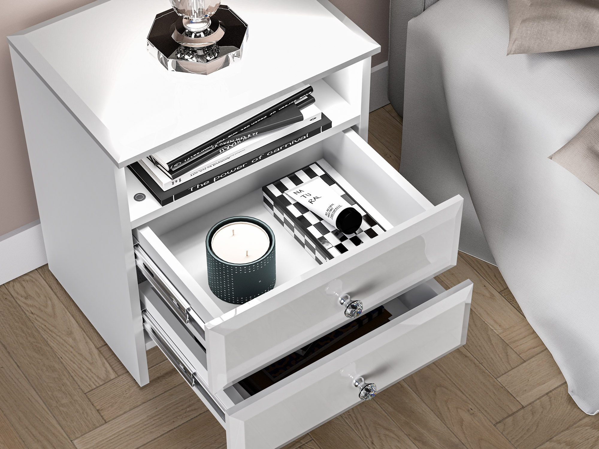 Sengebord Romlevo 103